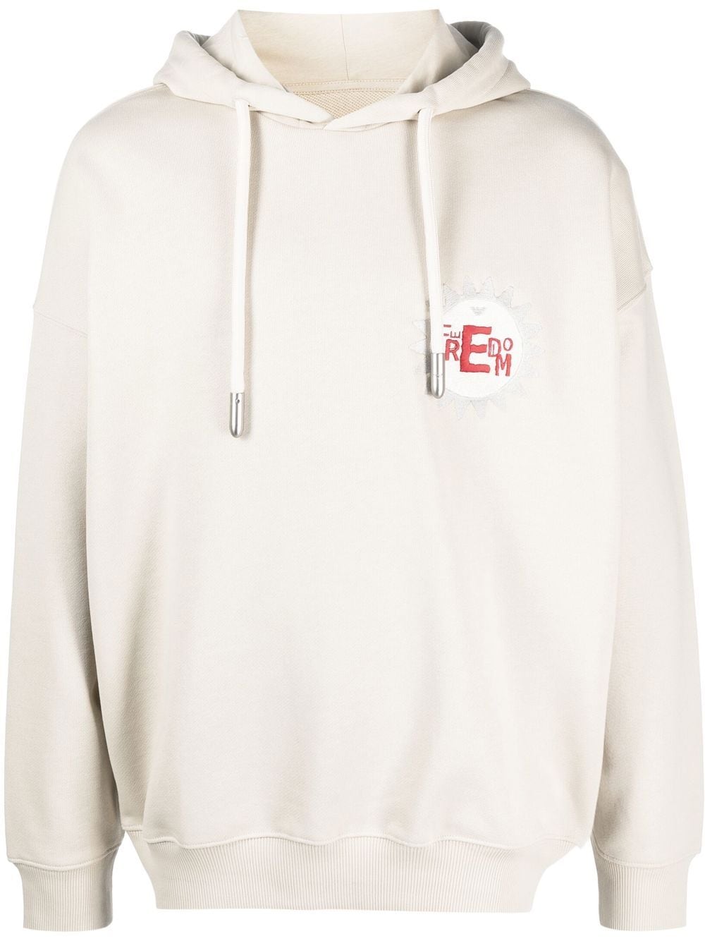 Emporio Armani Men's Cotton Hoodie With Logo