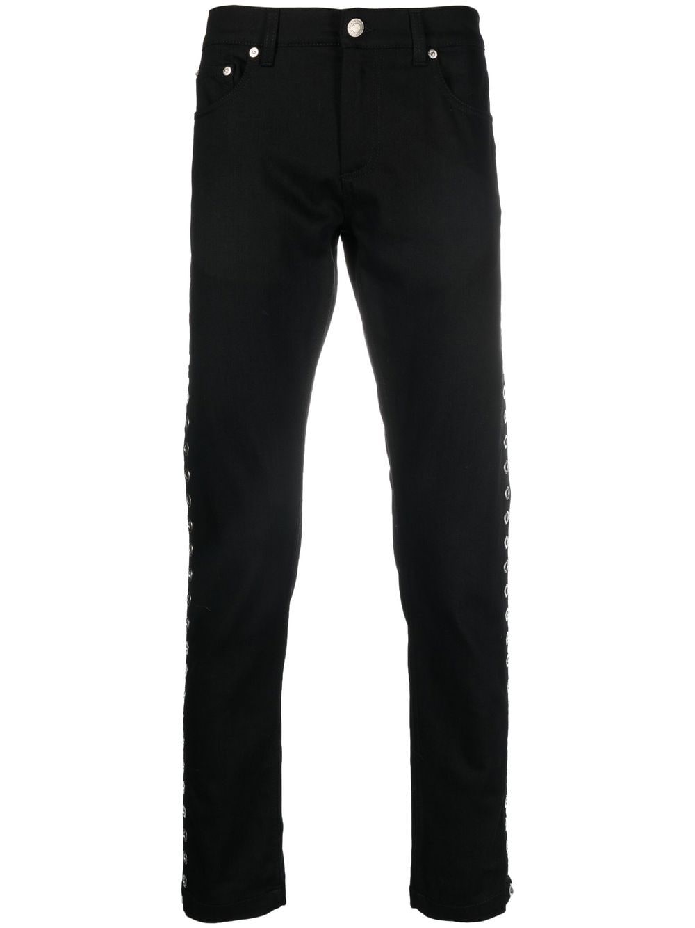 Alexander Mcqueen Men's Mid-Rise Skinny Jeans
