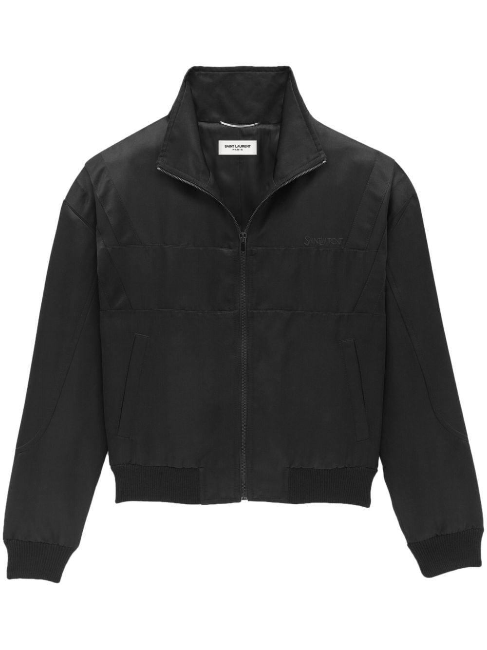 Saint Laurent Men's Blouson In Satin