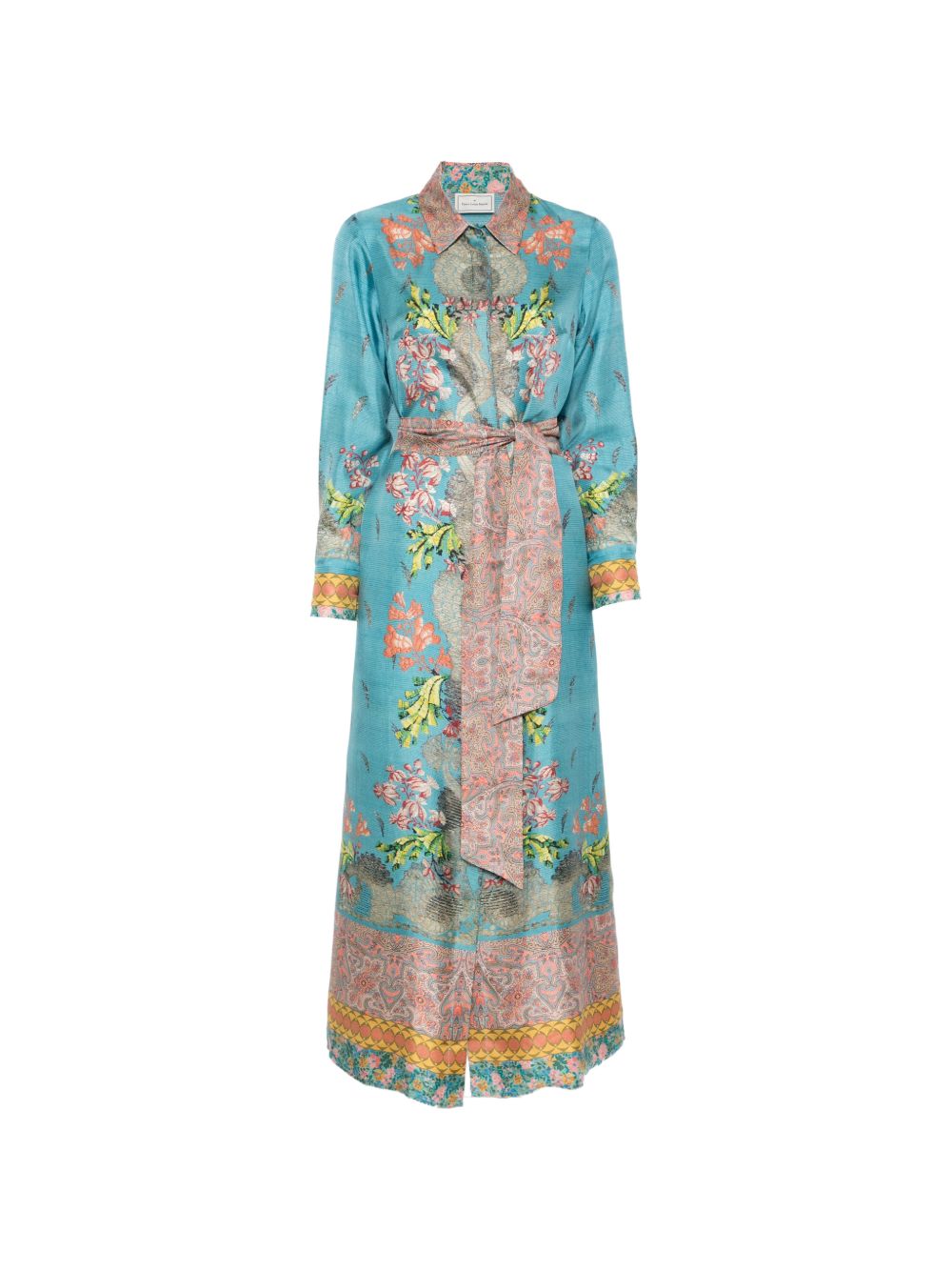 Pierre Louis Mascia Printed silk dress
