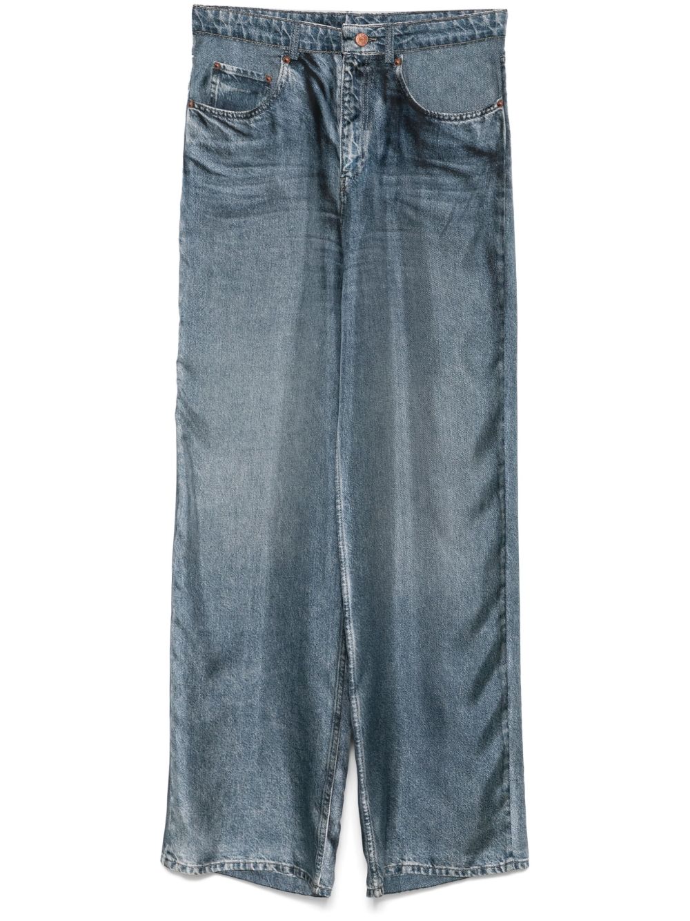 Pierre Louis Mascia Silk trousers
