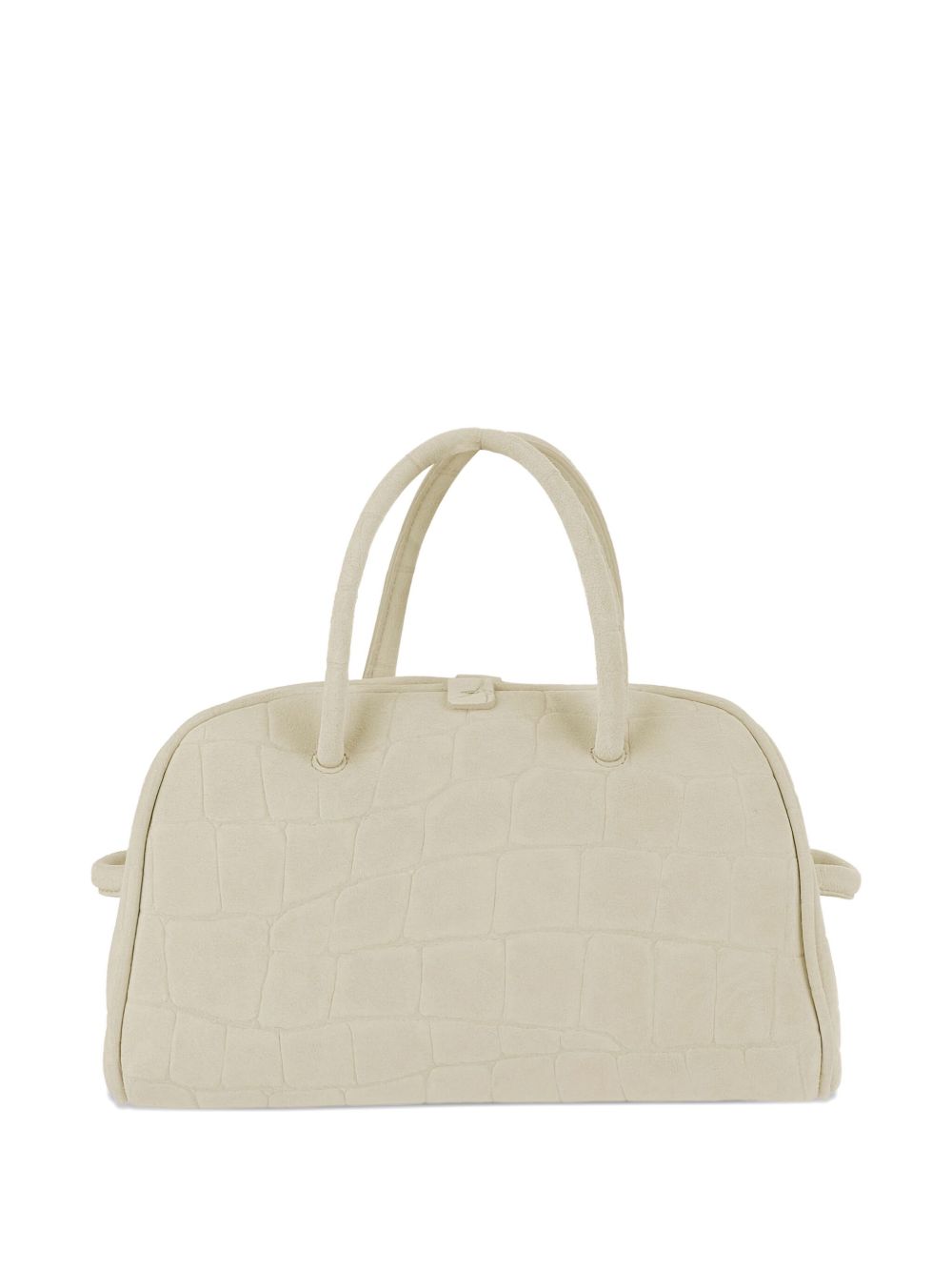 JACQUEMUS The Small Turismo crocodile-effect knotted shoulder bag