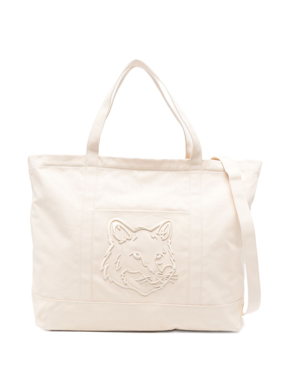 Maison Kitsuné Fox Head Xl Tote
