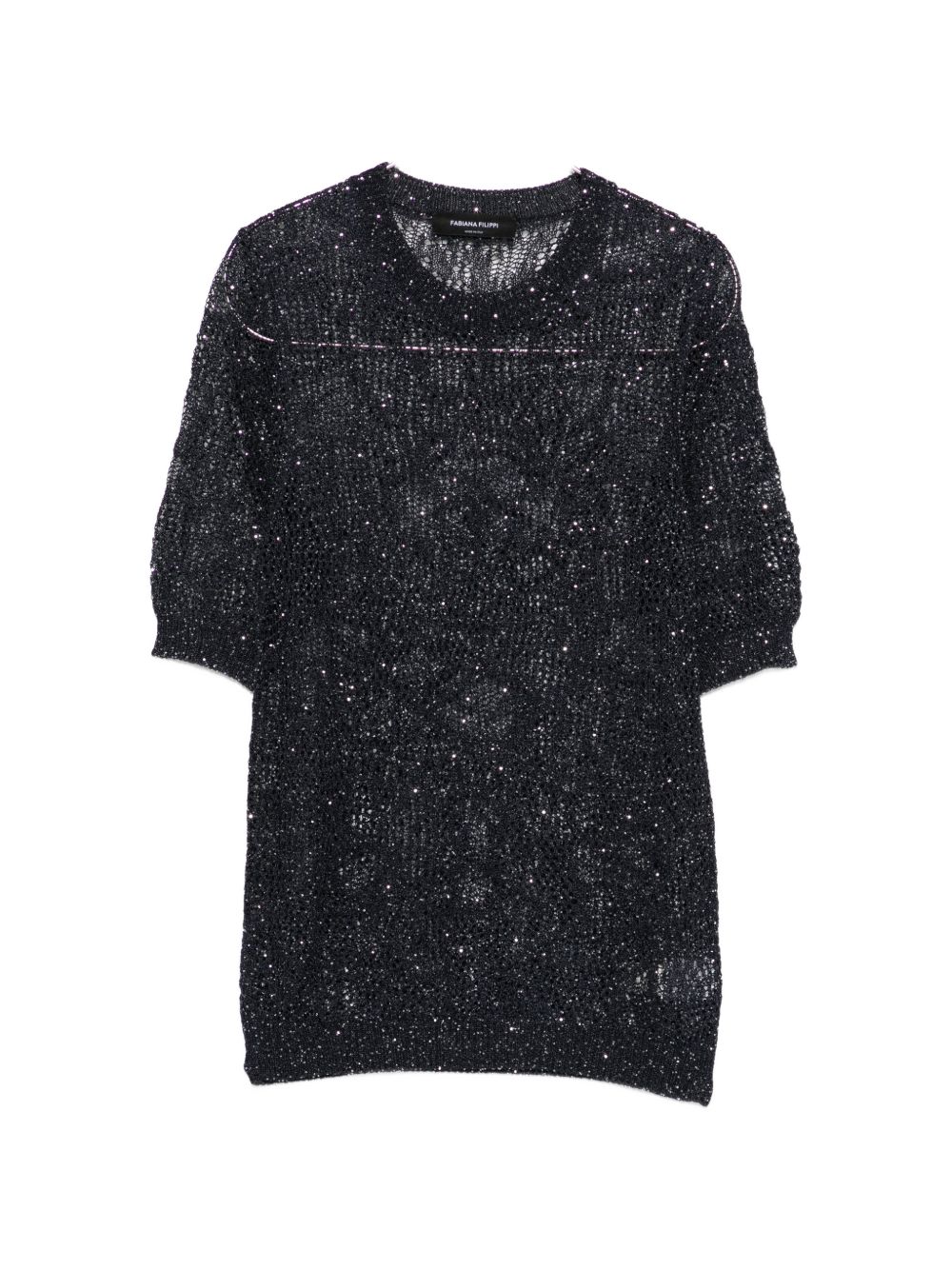 Fabiana Filippi Openwork t-shirt