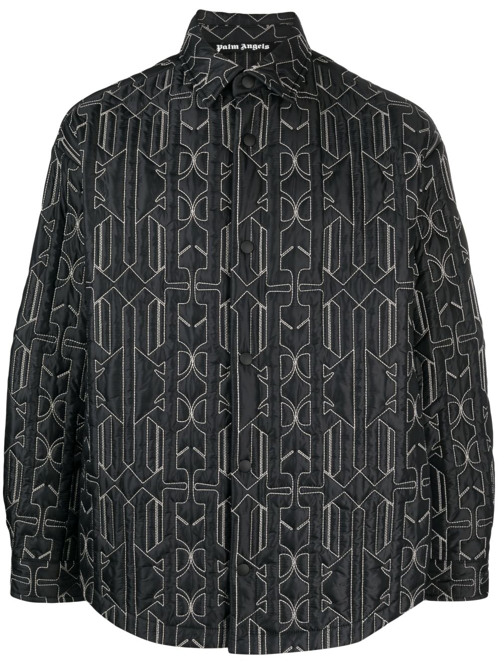 Palm Angels Men's Shirts Grey