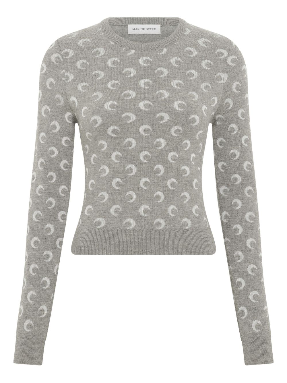 MARINE SERRE Sweaters Light Grey