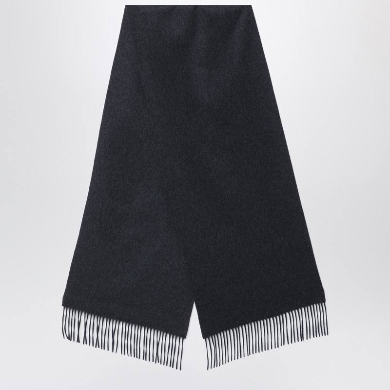 Destin Men's Dark Grey Cashmere Scarf