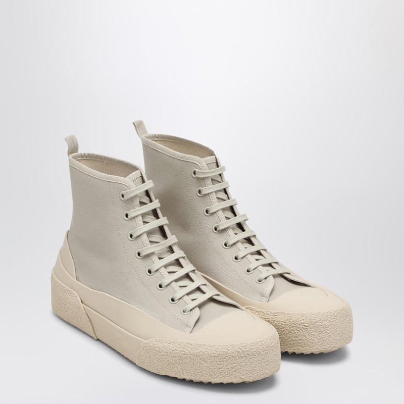 Studio Nicholson Men's Turtledove Canvas Trainer