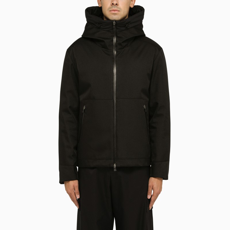 Herno Men's Black Nylon Jacket
