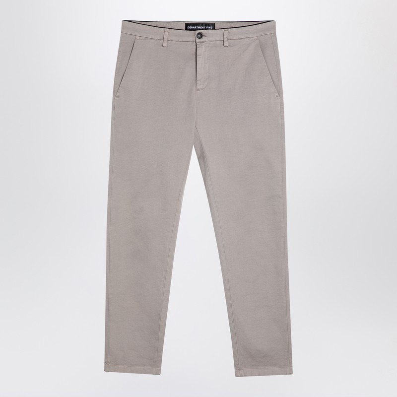 Department 5 Men's Beige Cotton Trousers
