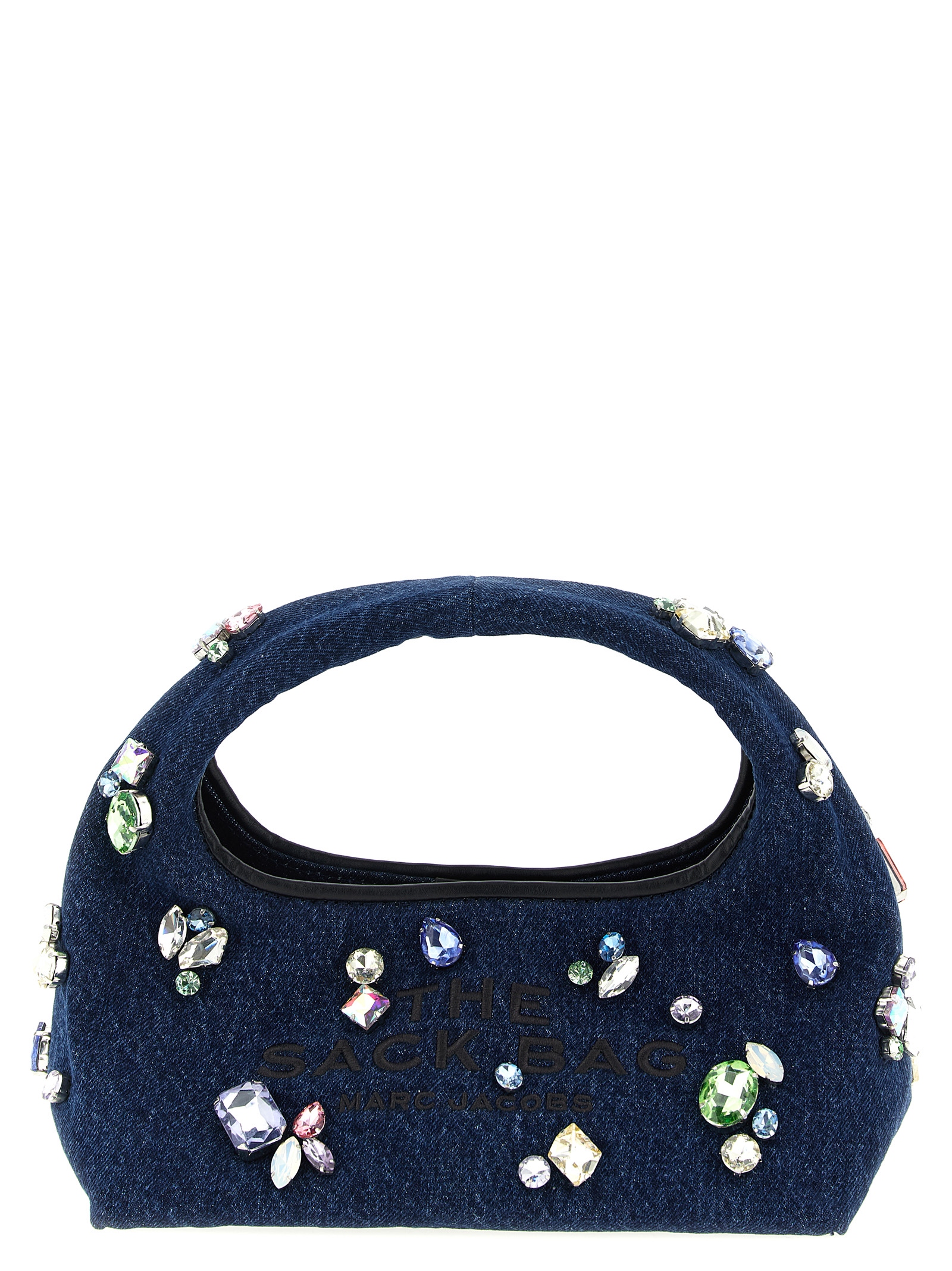 Marc Jacobs The Gem Denim Mini Sack Handbag