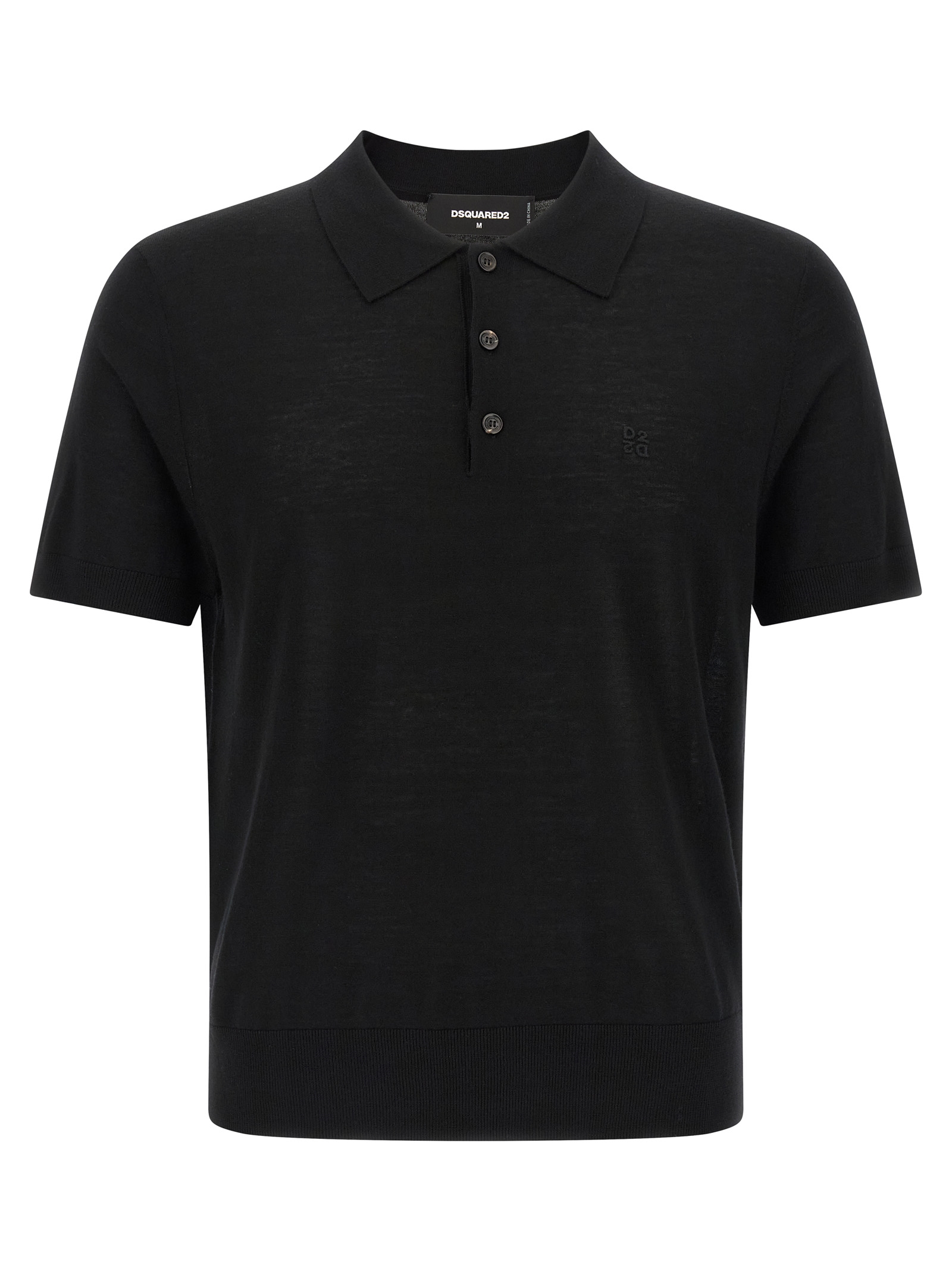 Dsquared2 Wool Polo Shirt