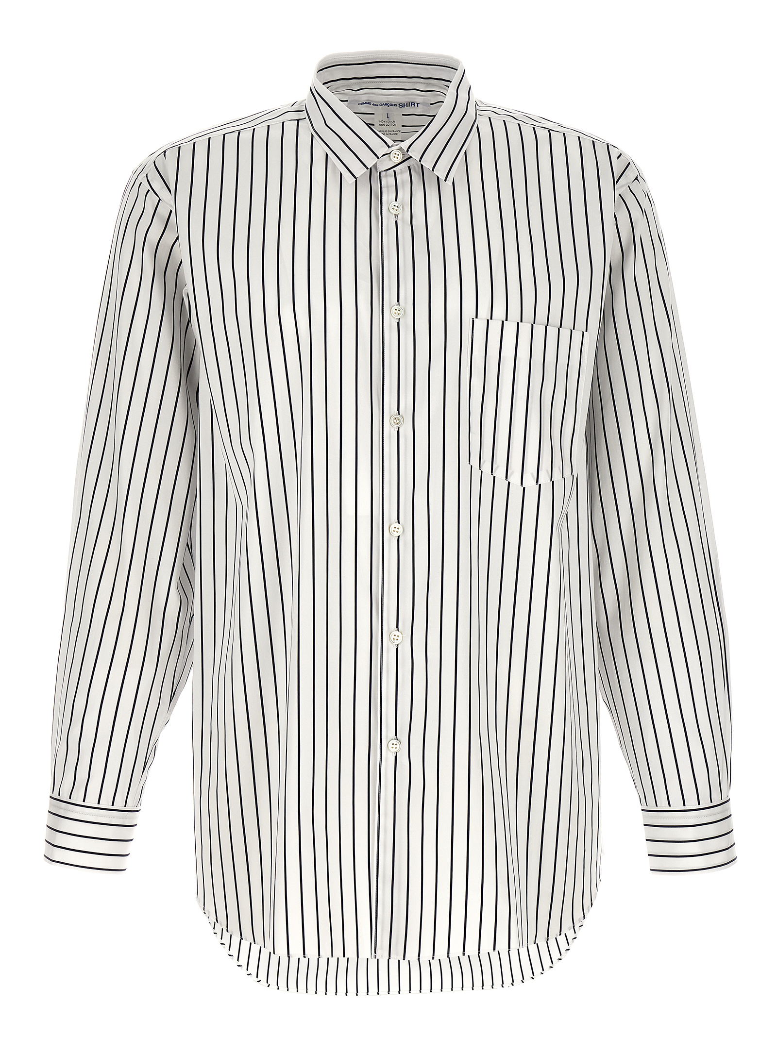 Comme Des Garcons Shirt Striped Shirt