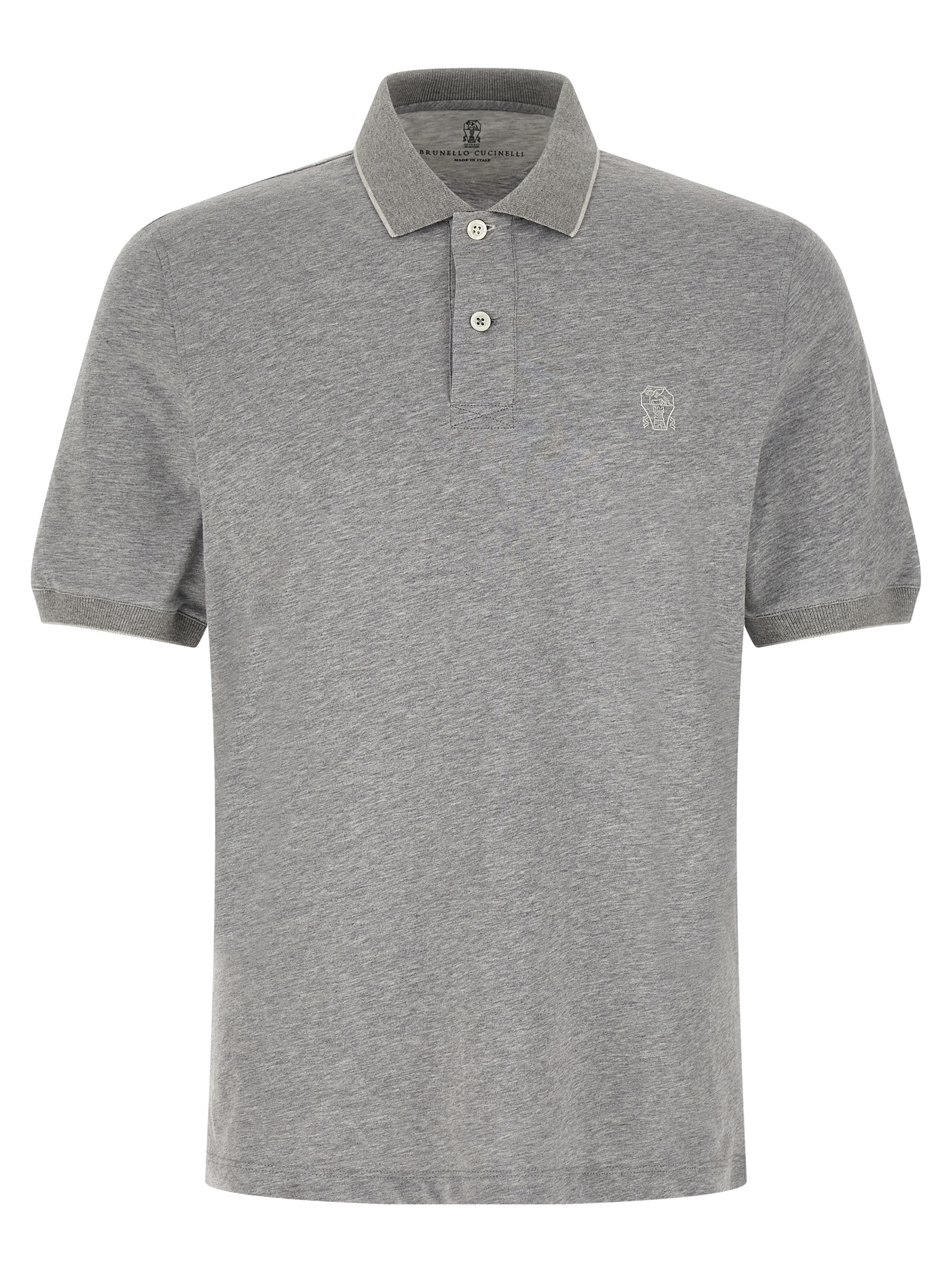 Brunello Cucinelli Stretch Jersey Polo Shirt