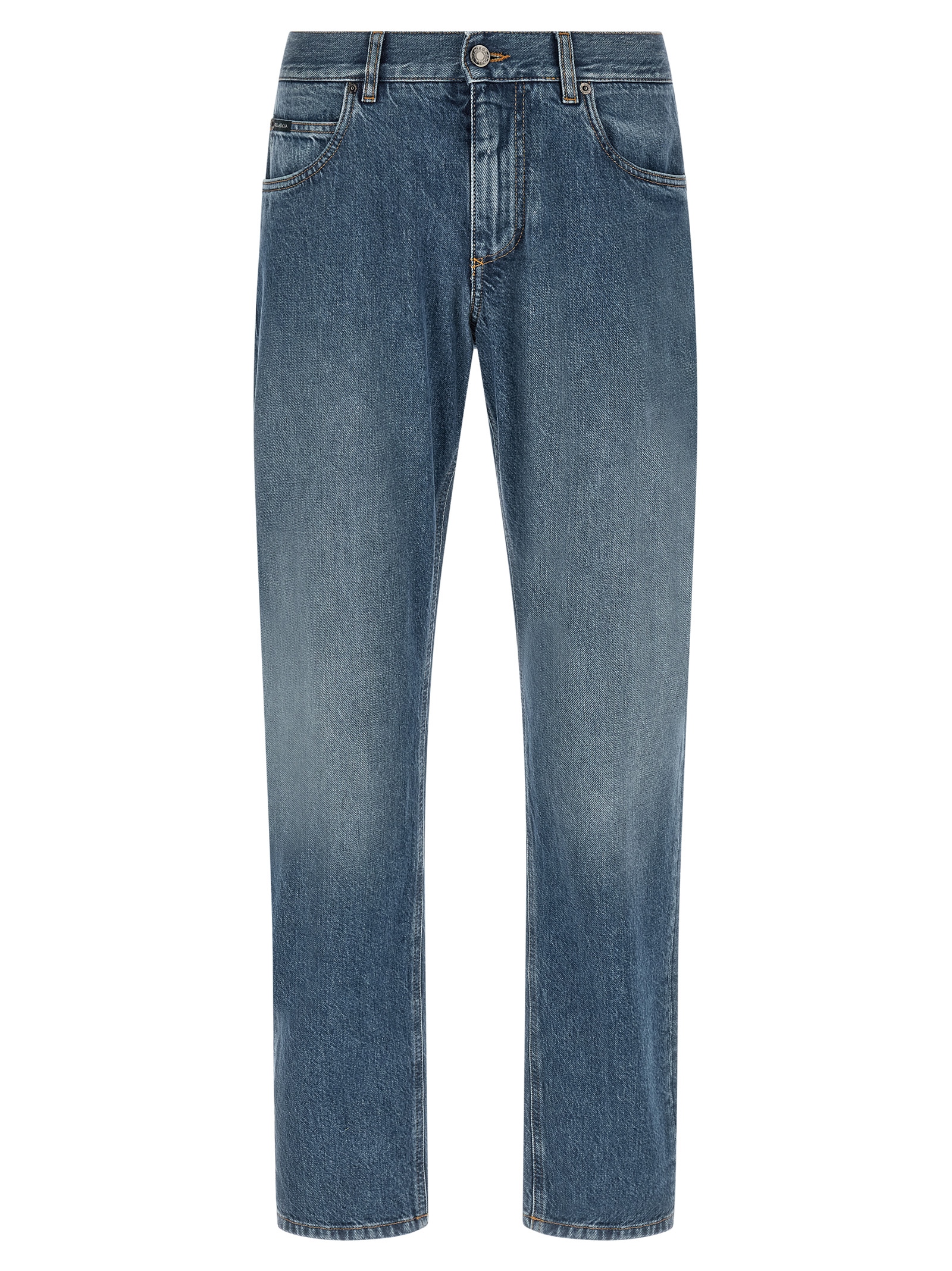 Dolce & Gabbana Heraldic Embroidery Jeans