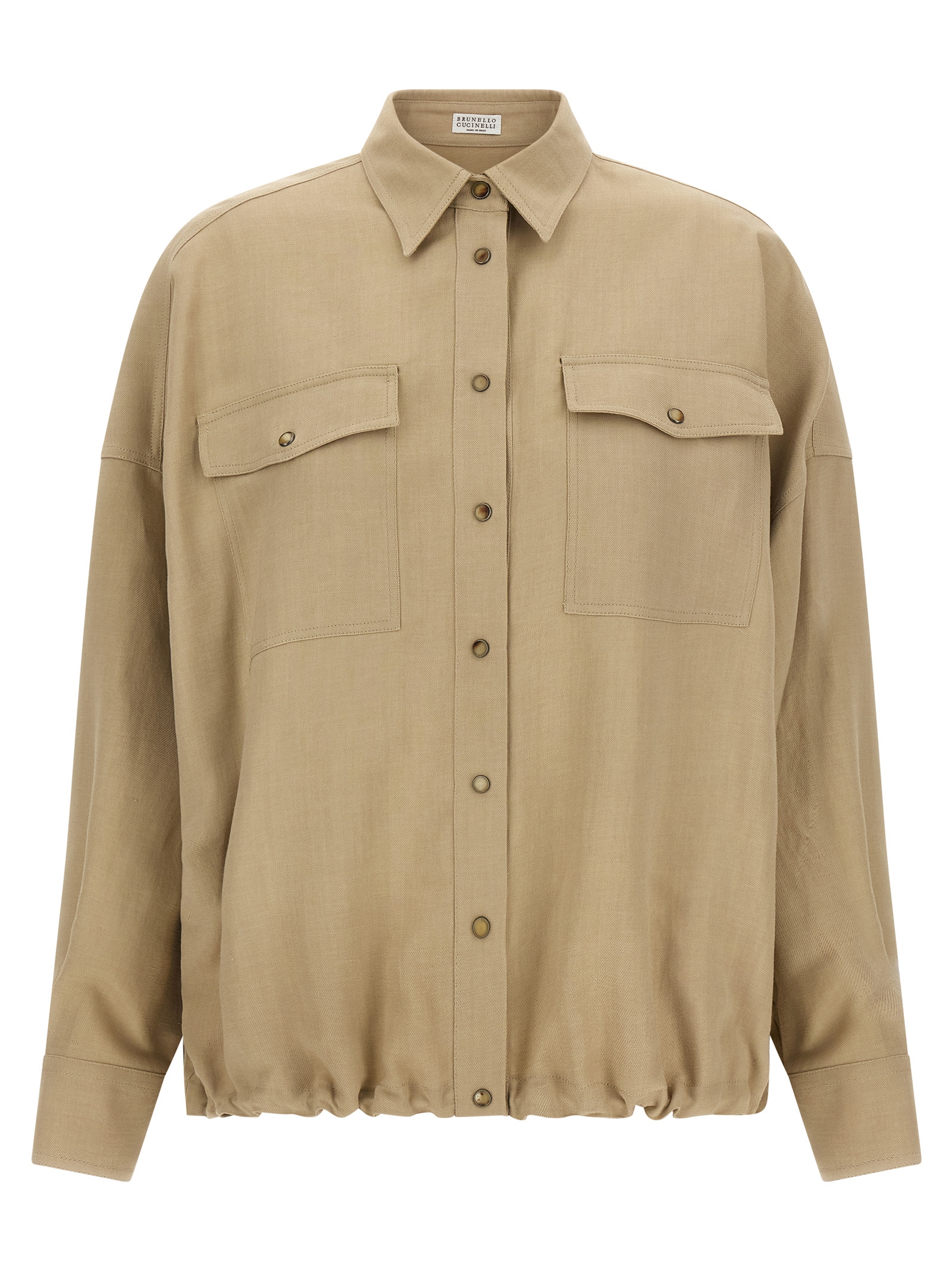 Brunello Cucinelli Fluid Twill Shirt