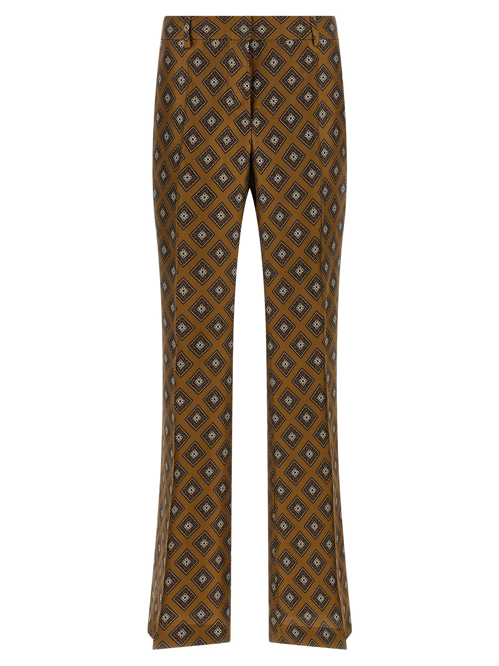 Alberto Biani Tie-print Pants