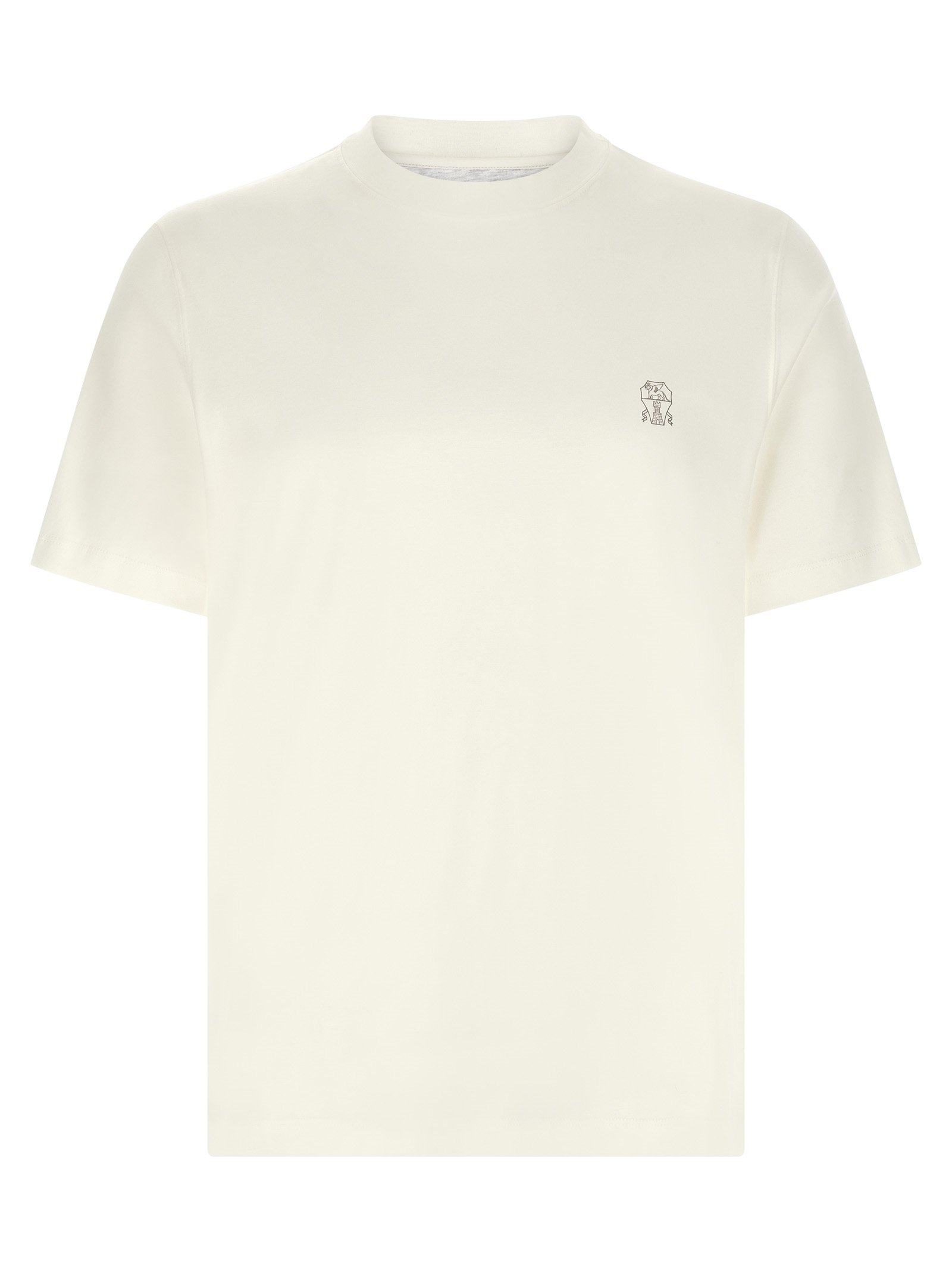 Brunello Cucinelli Logo Print T-shirt