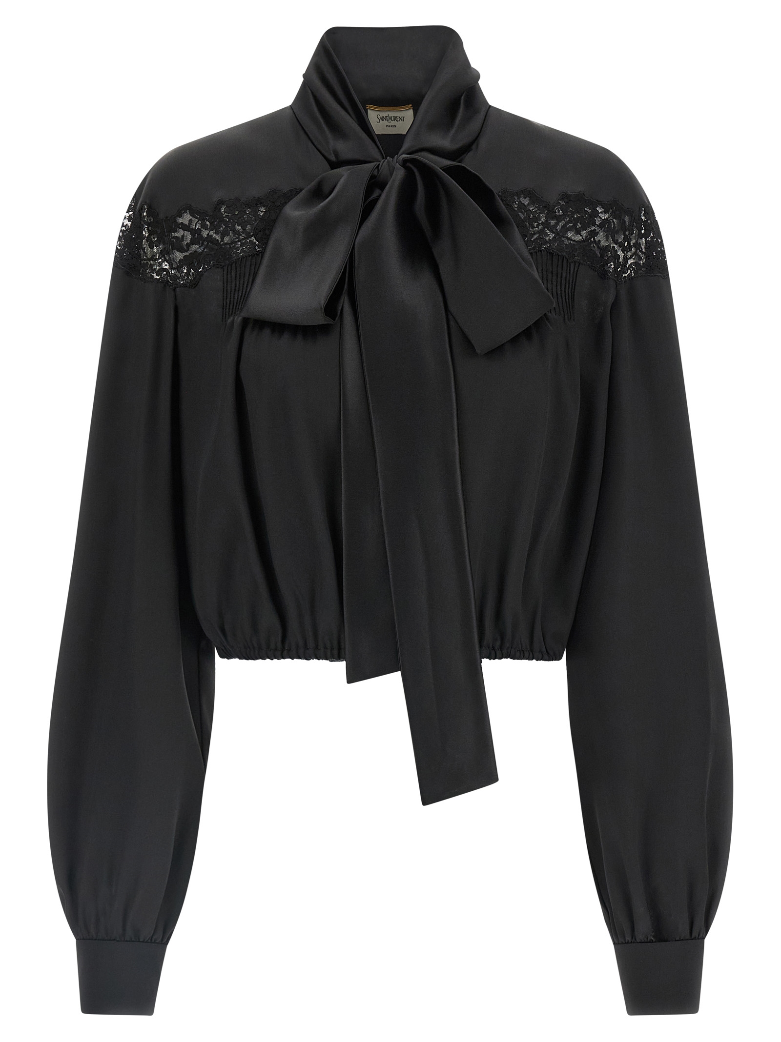 Saint Laurent Lace Silk Shirt