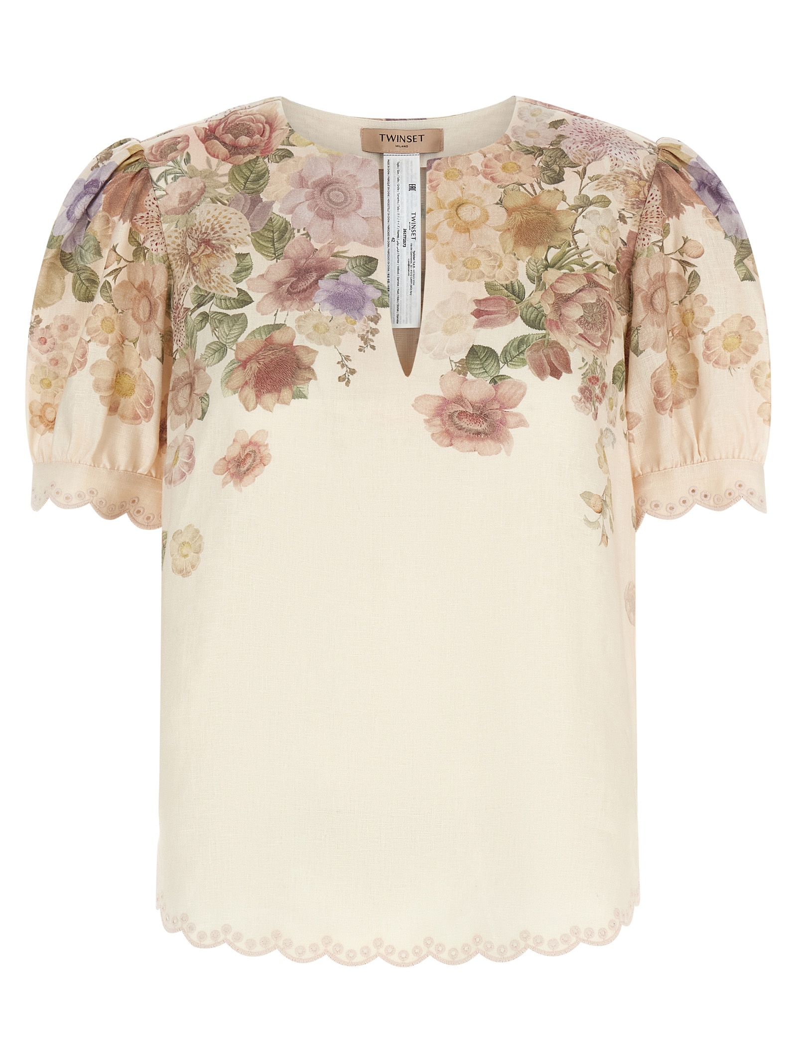 Twin Set Floral Blouse