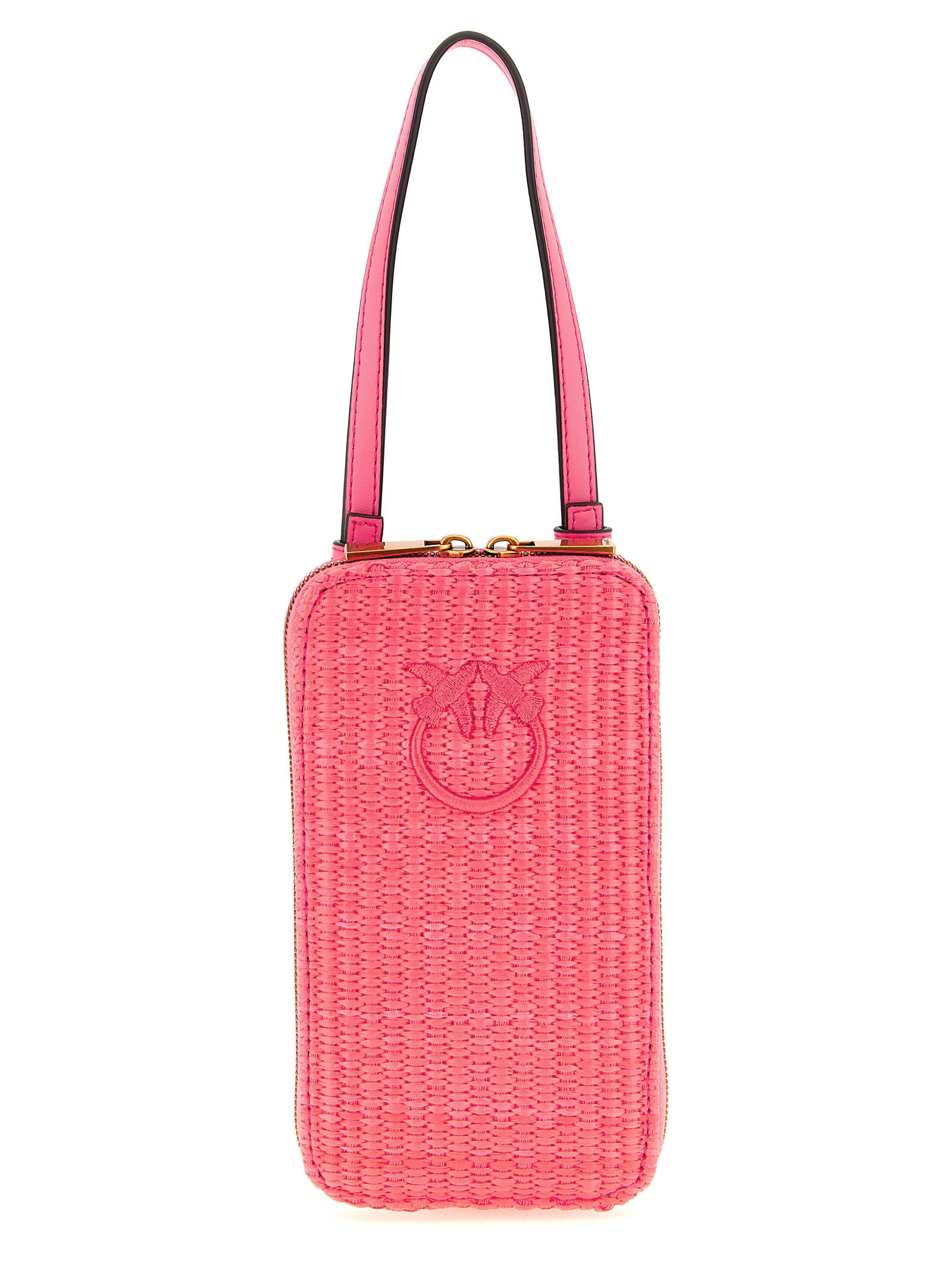 Pinko Raffia Smartphone Holder