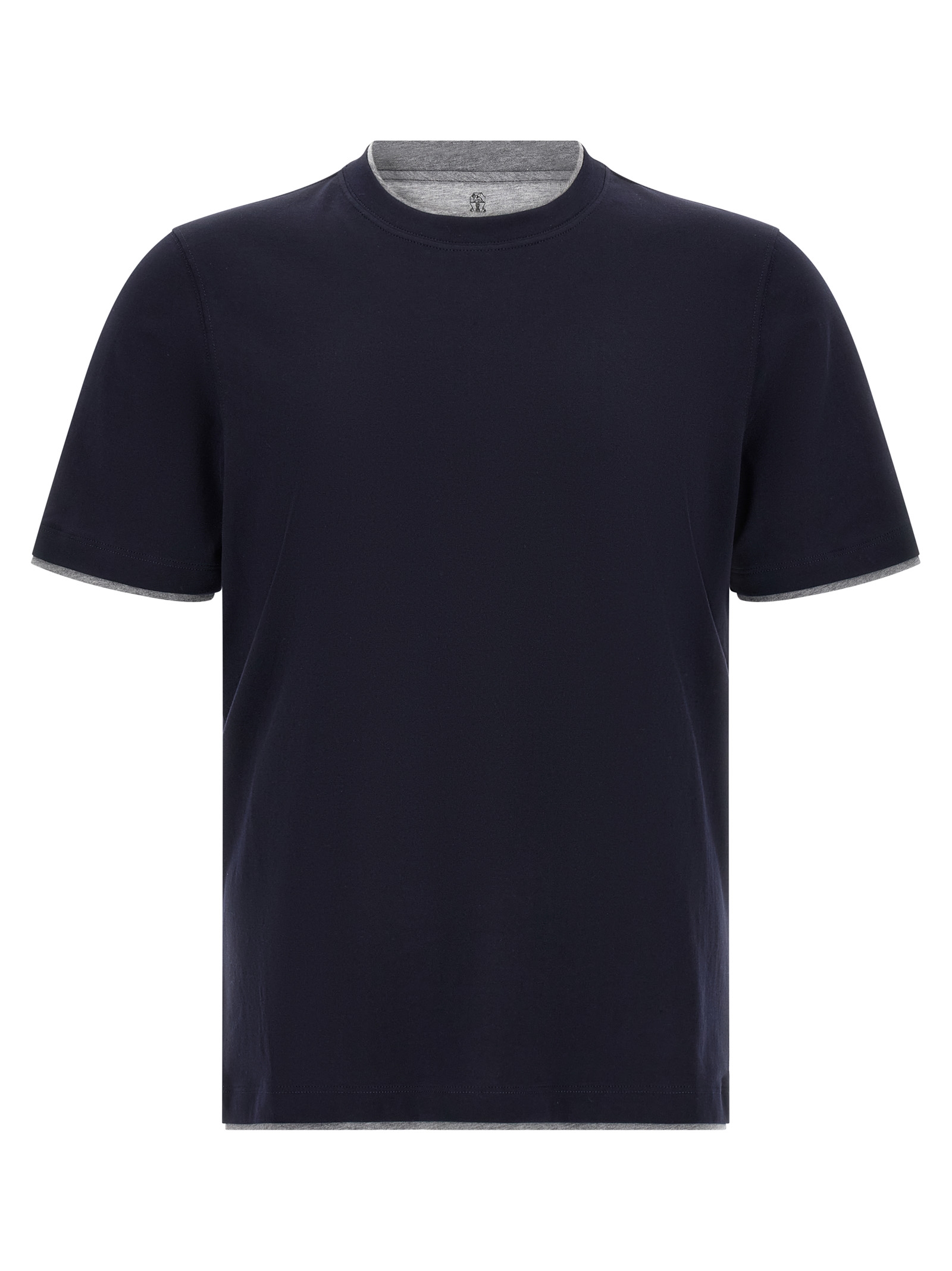 Brunello Cucinelli Double Layer T-shirt
