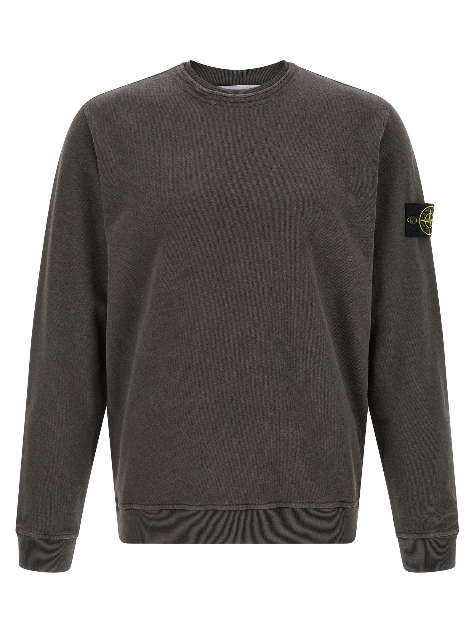 Stone Island Brushed Cotton Sweatshirt