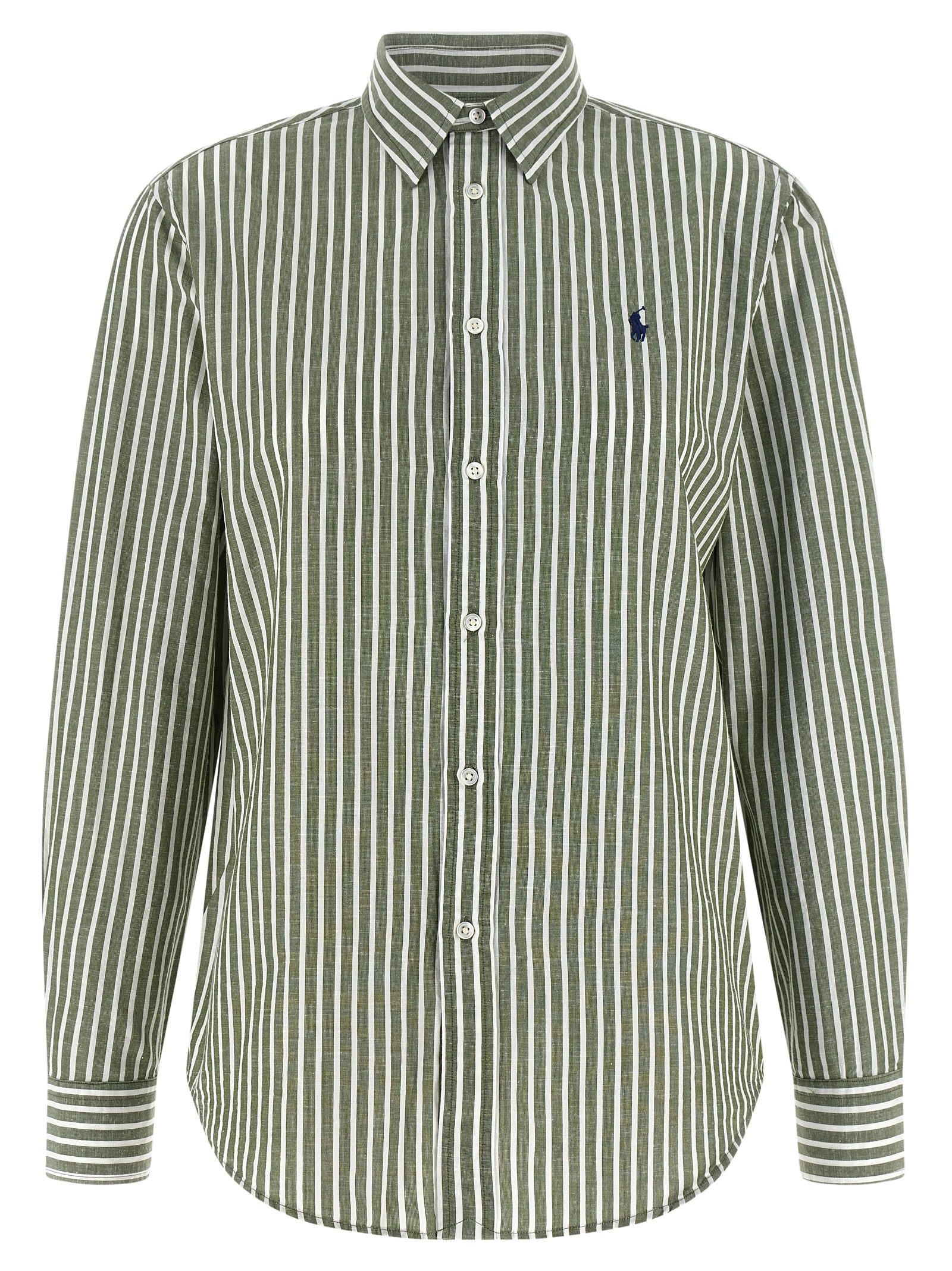 Polo Ralph Lauren Cotton And Linen Shirt