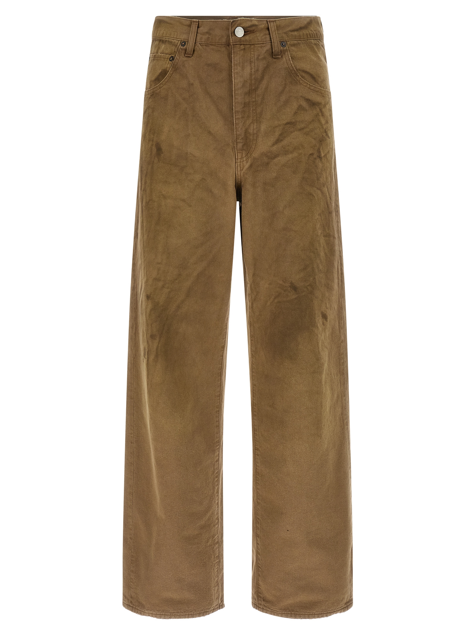 Ssstein Oxford Dyed Vintage Pants