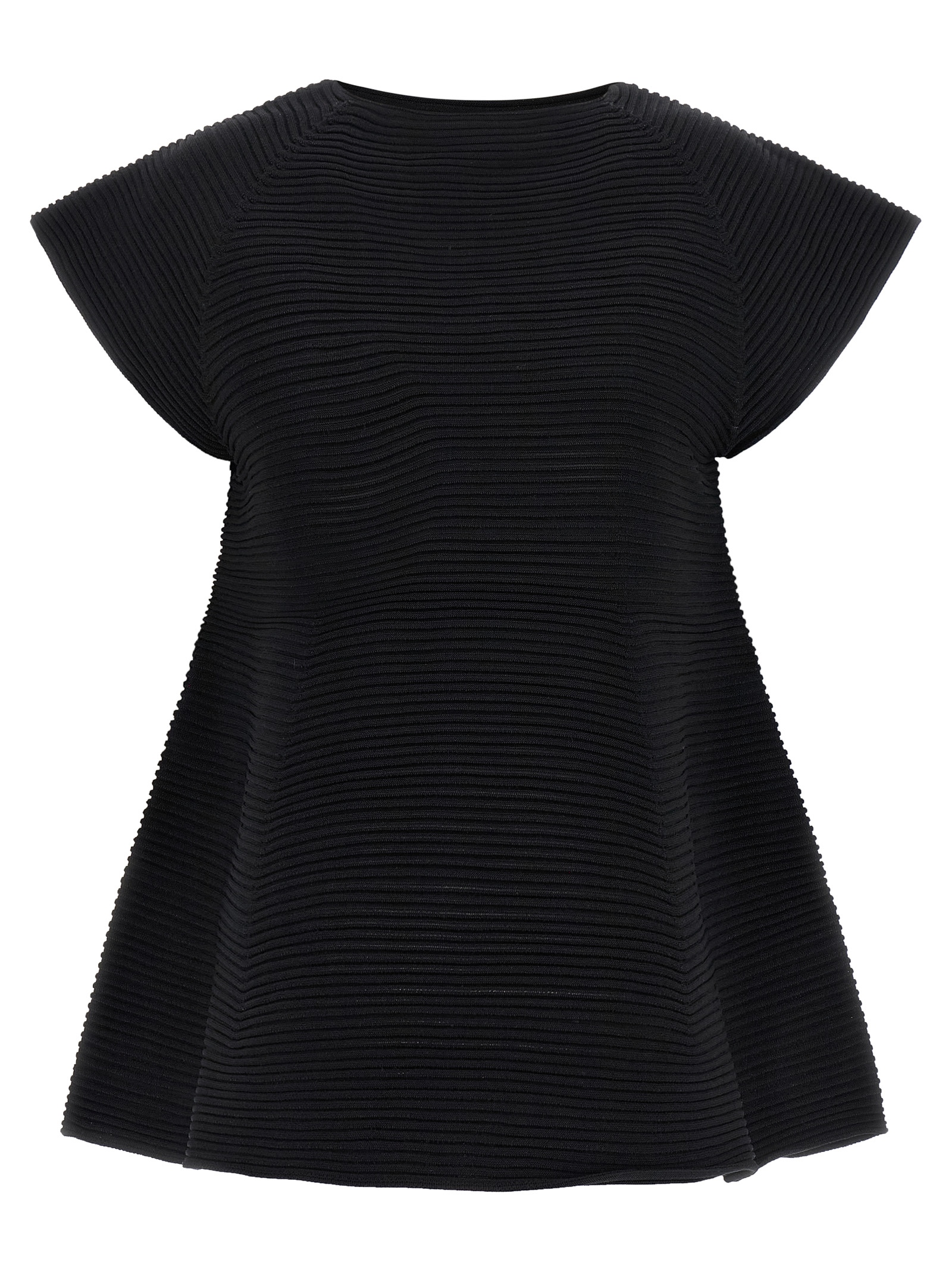 Issey Miyake Corrugated Knit Dress