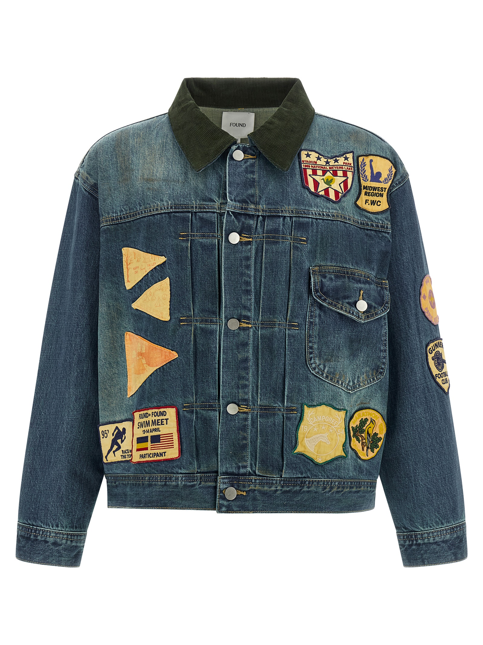 Found Patchwork Jacket