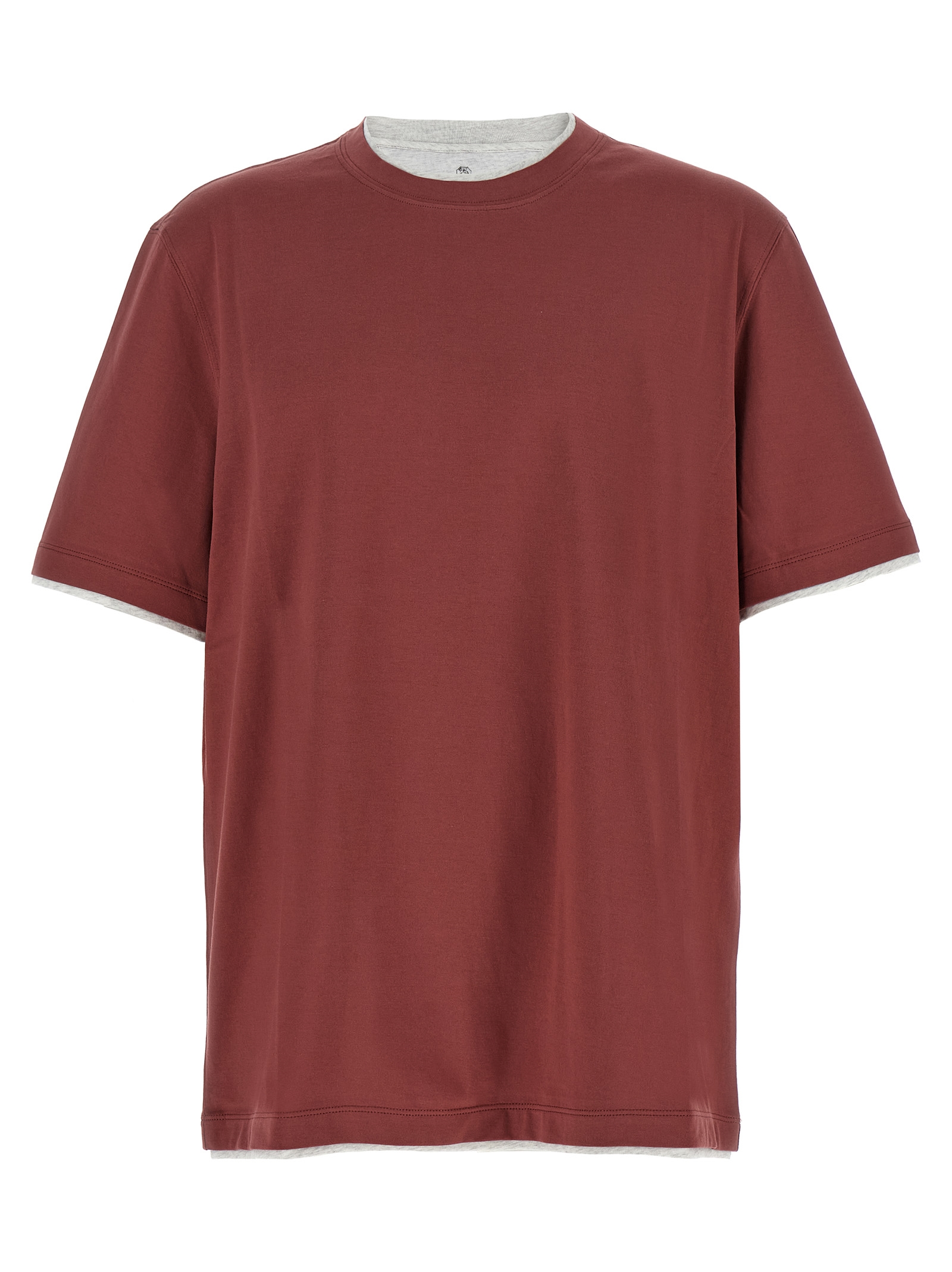 Brunello Cucinelli Double Layer T-shirt