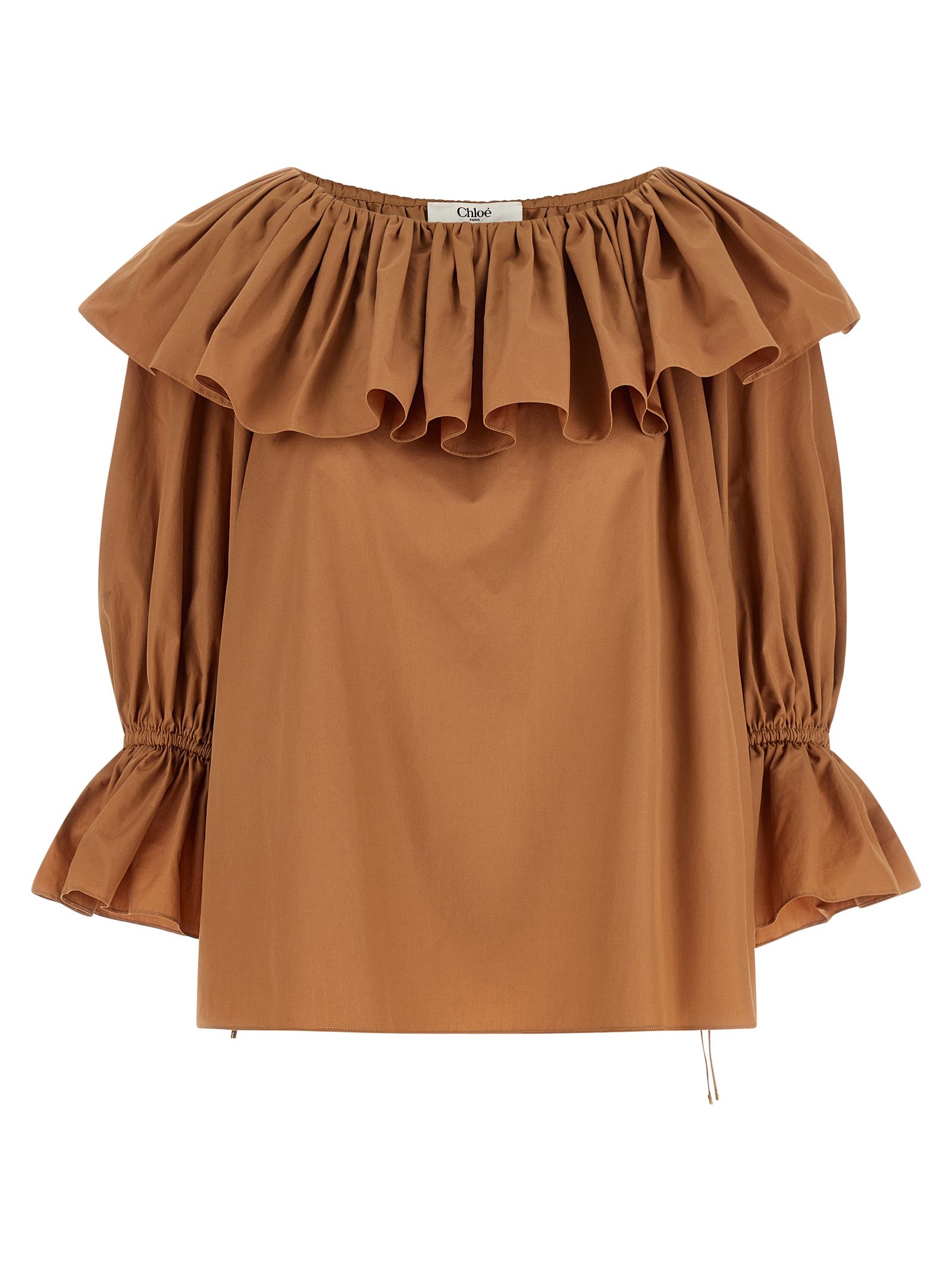 Chloé Ruffle Blouse