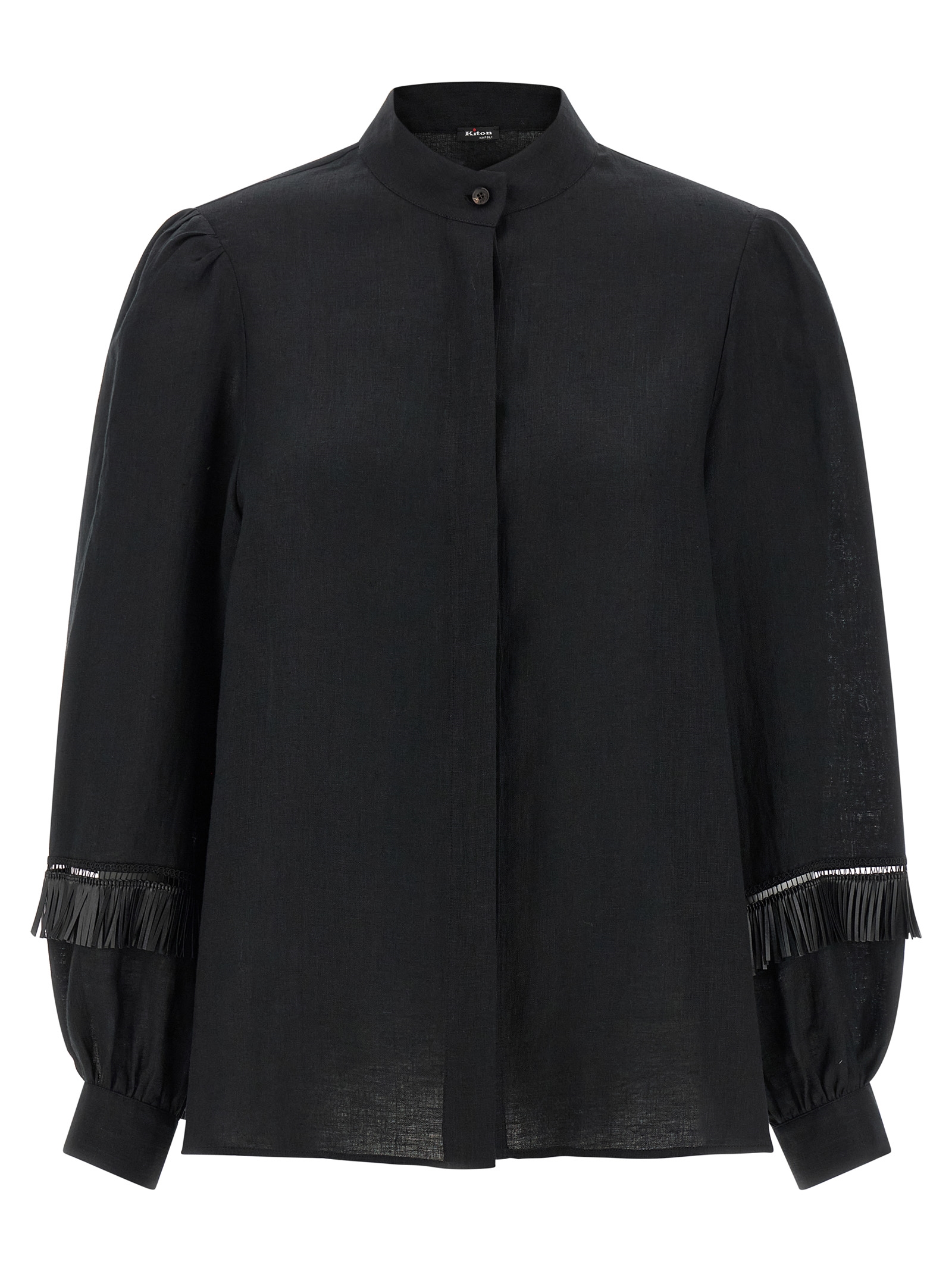 Kiton Fringed Shirt