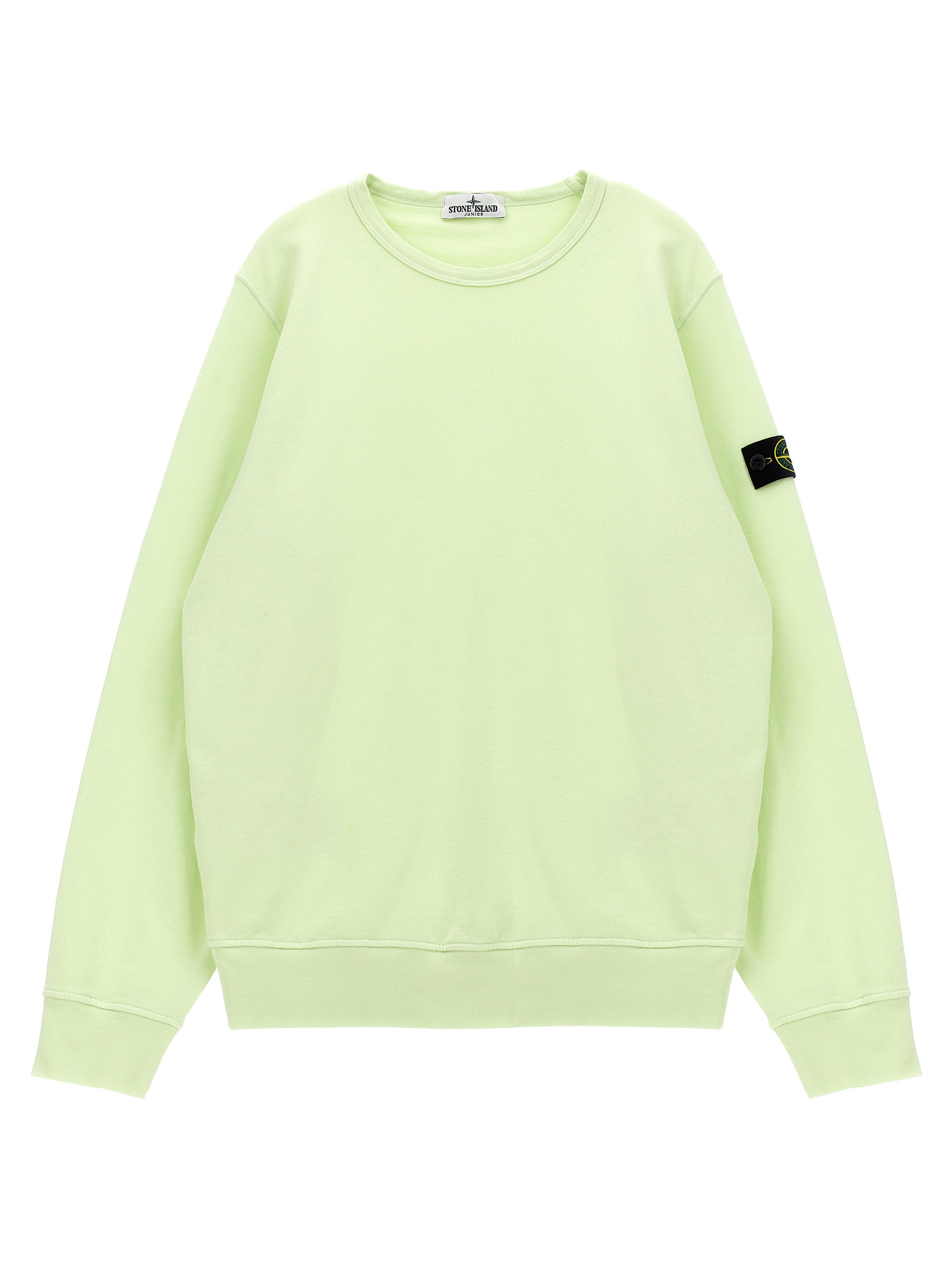 Stone Island Junior Logo Badge Sweatshirt