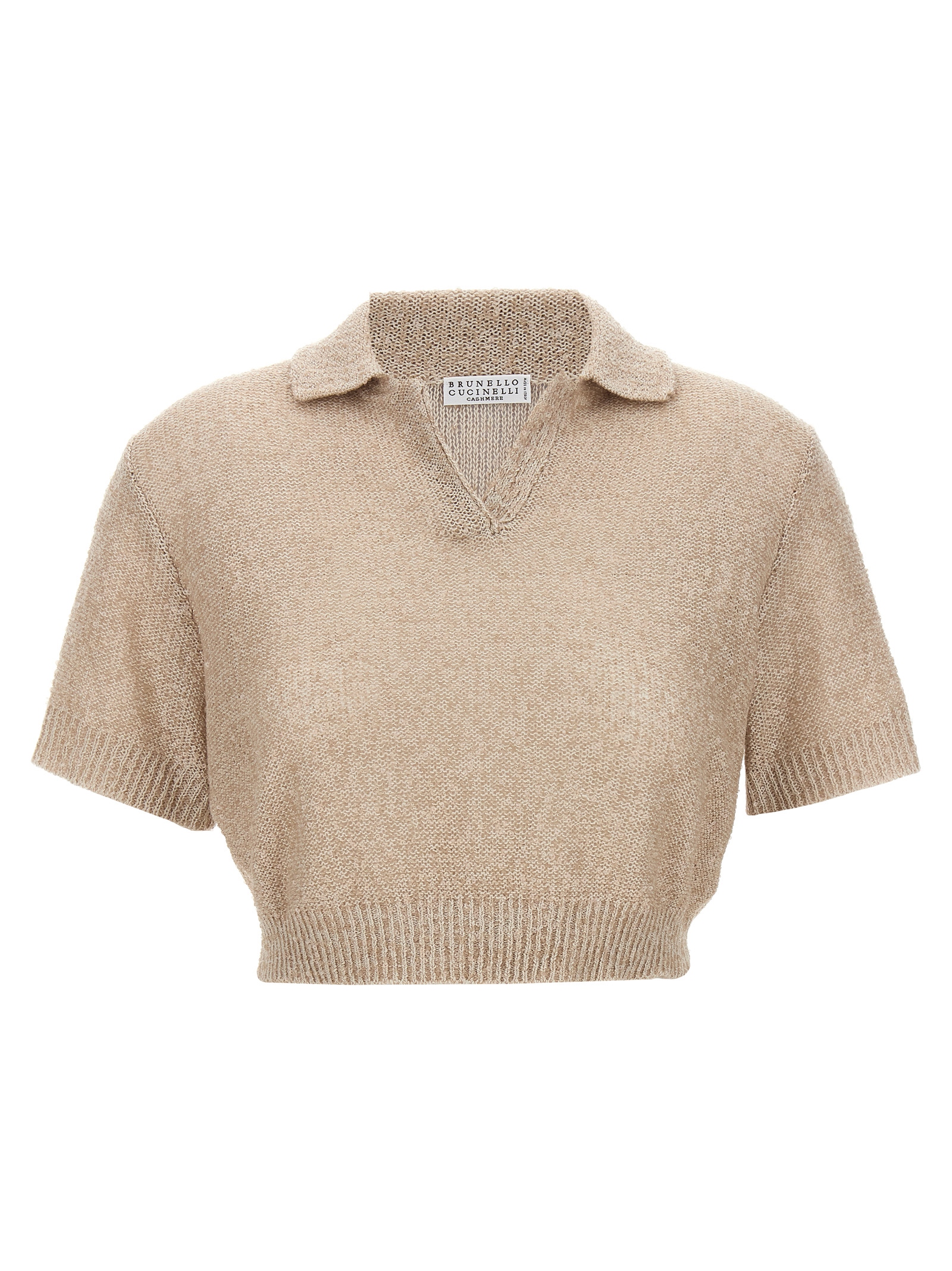 Brunello Cucinelli Sequin Polo Shirt