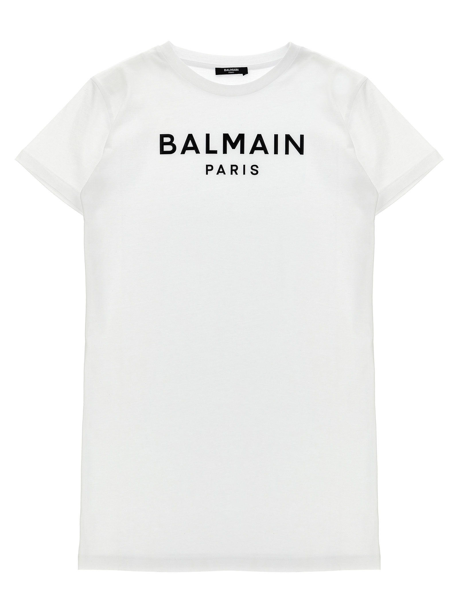 Balmain Kids Embossed Logo Dress