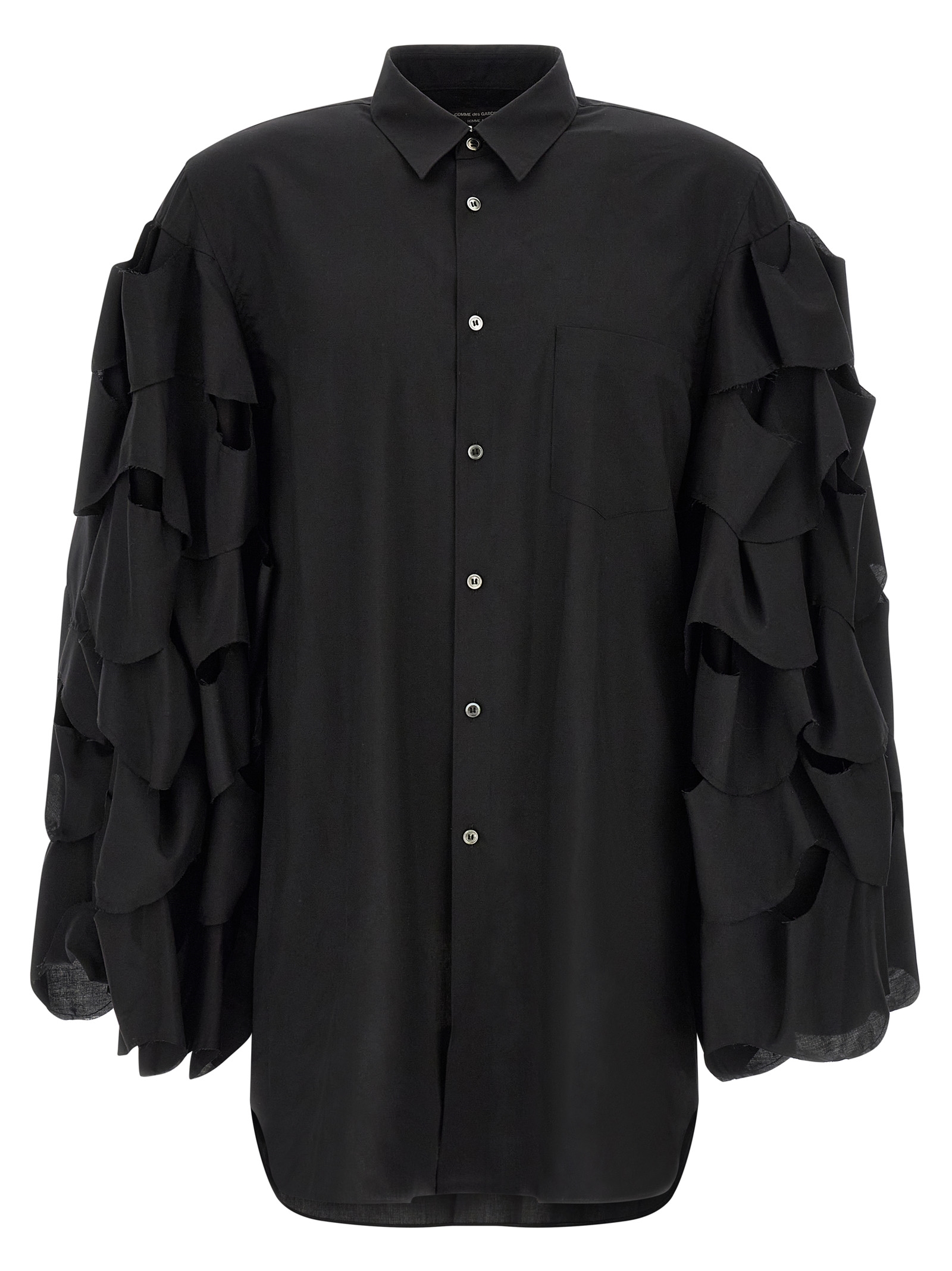 Comme Des Garçons Homme Plus Draped Sleeve Shirt