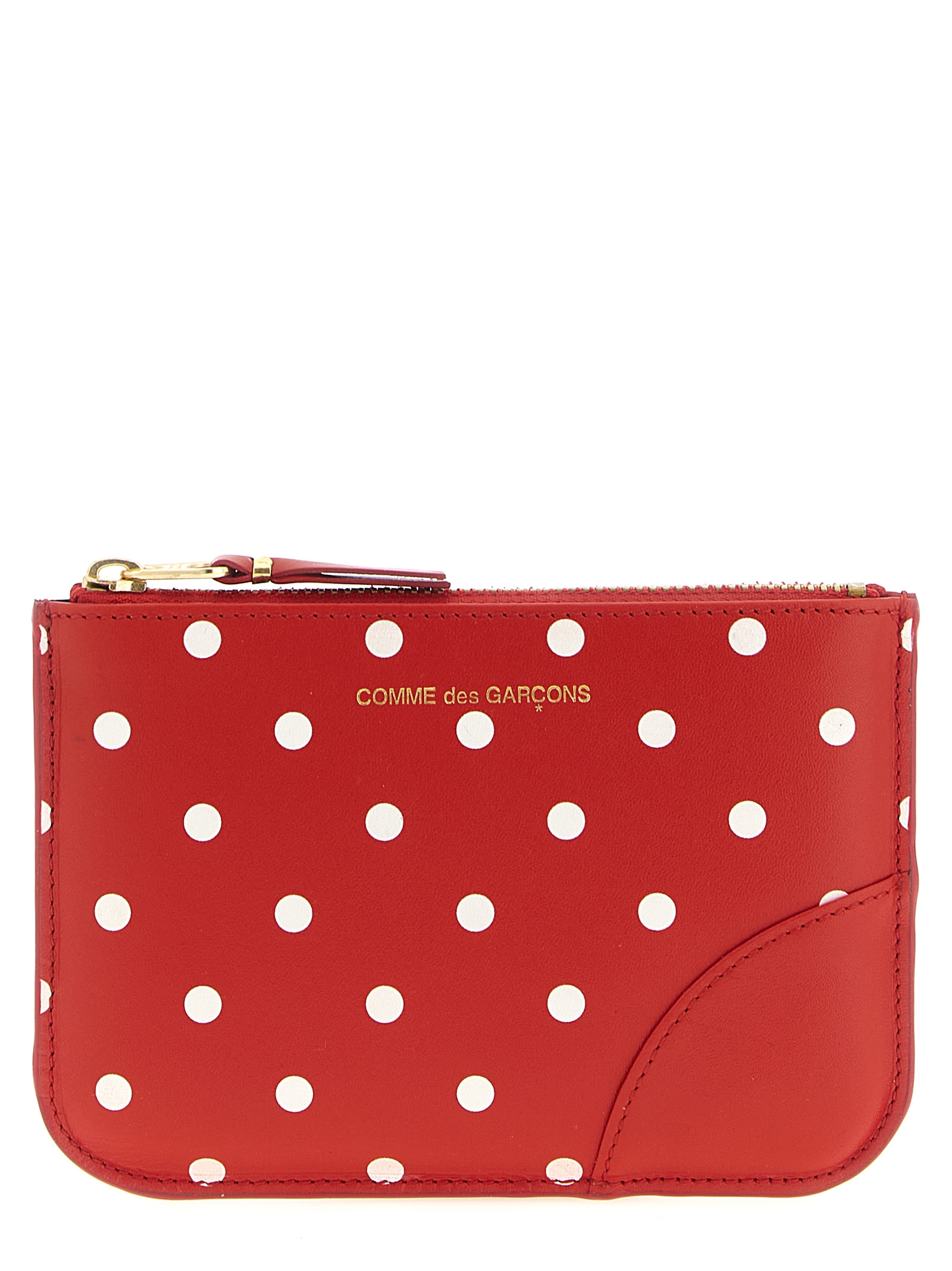 Comme Des Garcons Wallet Polka Dots Printed Card Holder