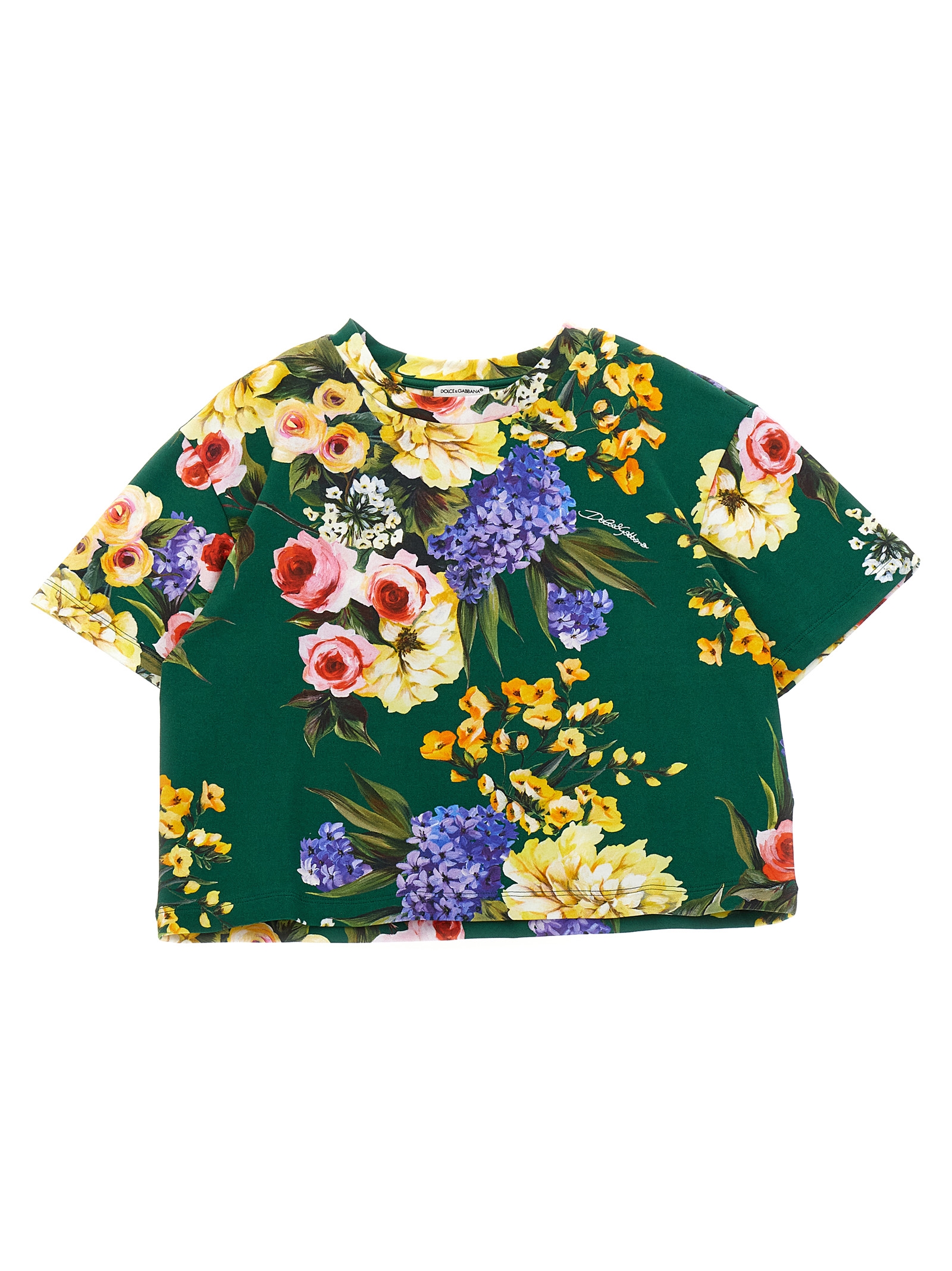 Dolce & Gabbana Floral Print T-shirt