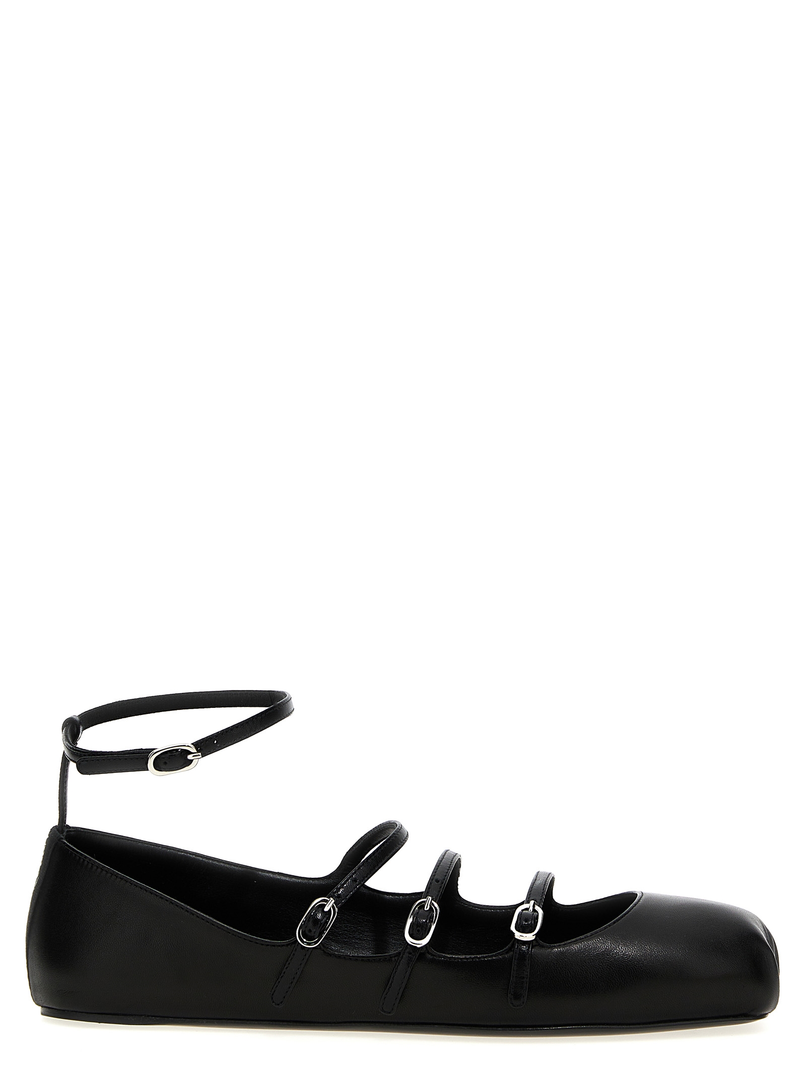 Alexander McQueen Leather Strap Ballet Flats