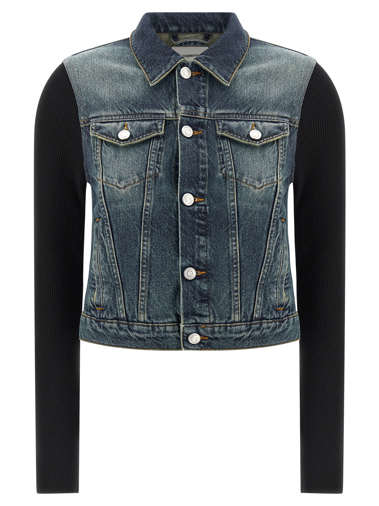 Coperni Hybrid Rib Denim Jacket