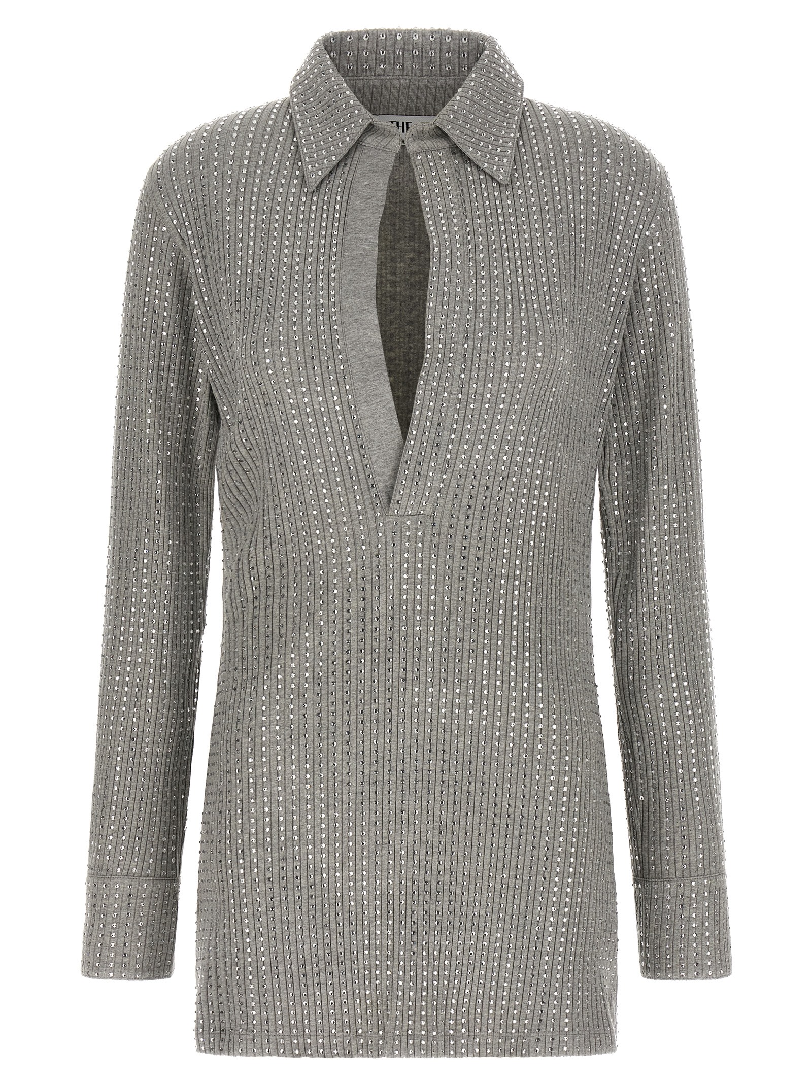 The Attico Rhinestone Dress