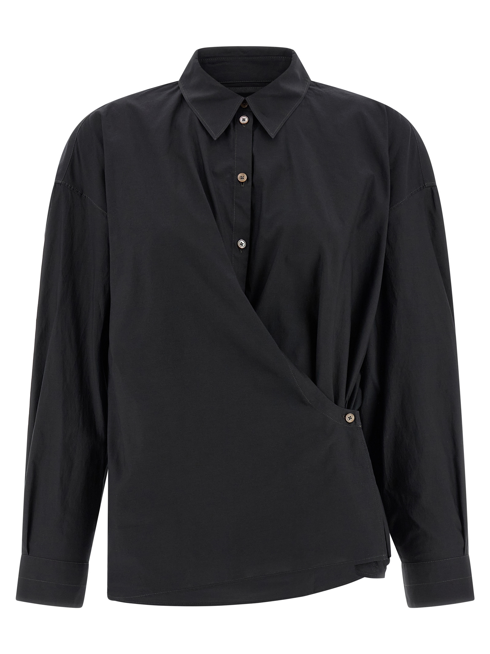 Lemaire Straight Collar Twisted Shirt