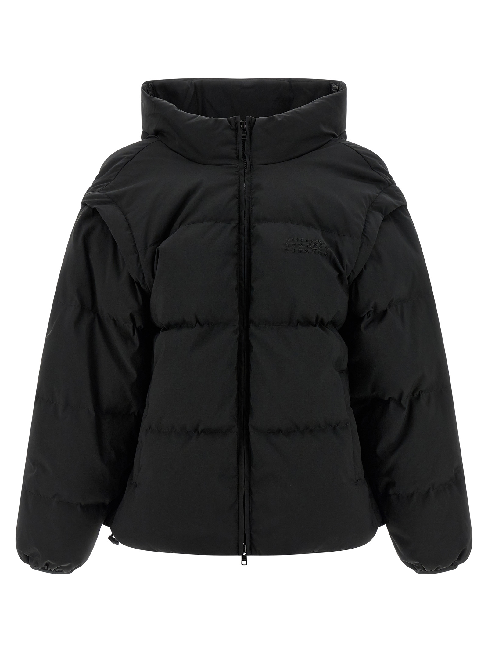 Mm6 Maison Margiela Numeric Signature Mm6 Embroidery Down Jacket