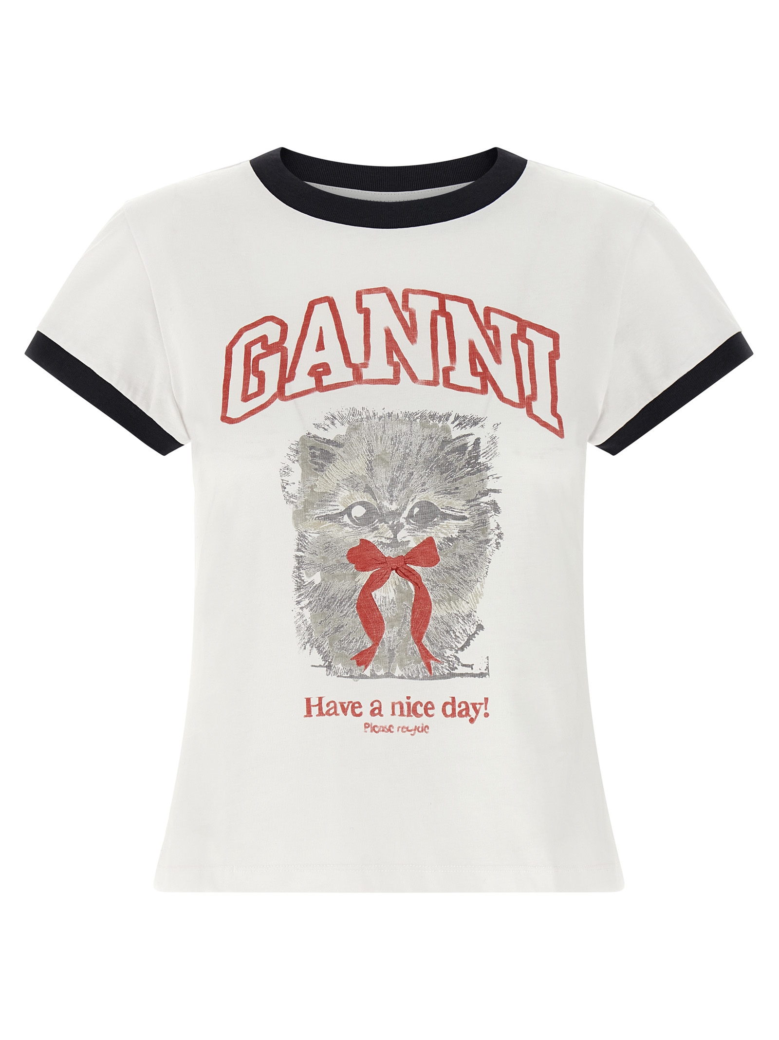 Ganni Printed T-shirt
