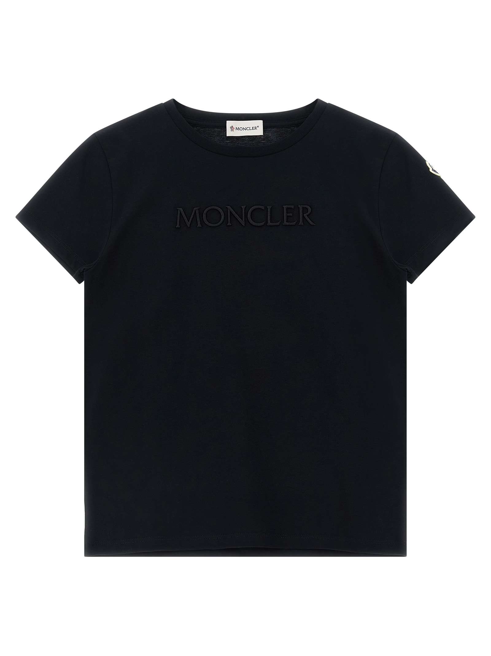Moncler Enfant Logo Embroidery T-shirt