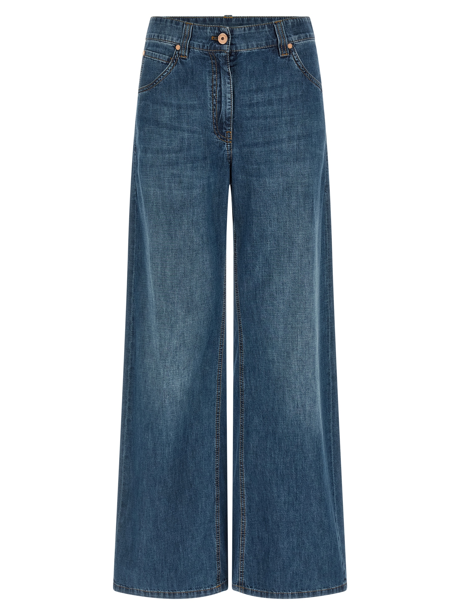 Brunello Cucinelli Wide Leg Jeans