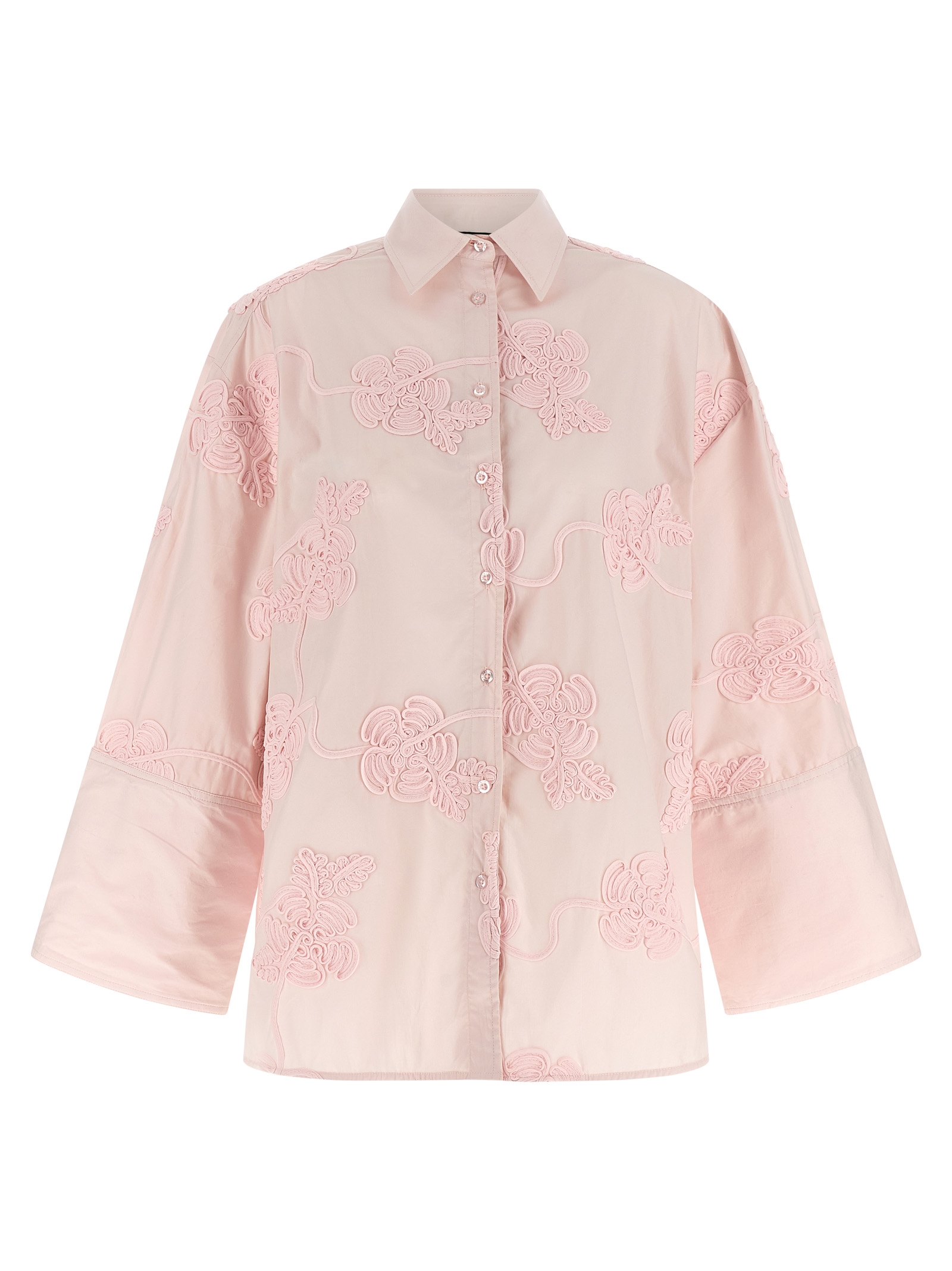 Rotate Birger Christensen Floral Embroidery Shirt