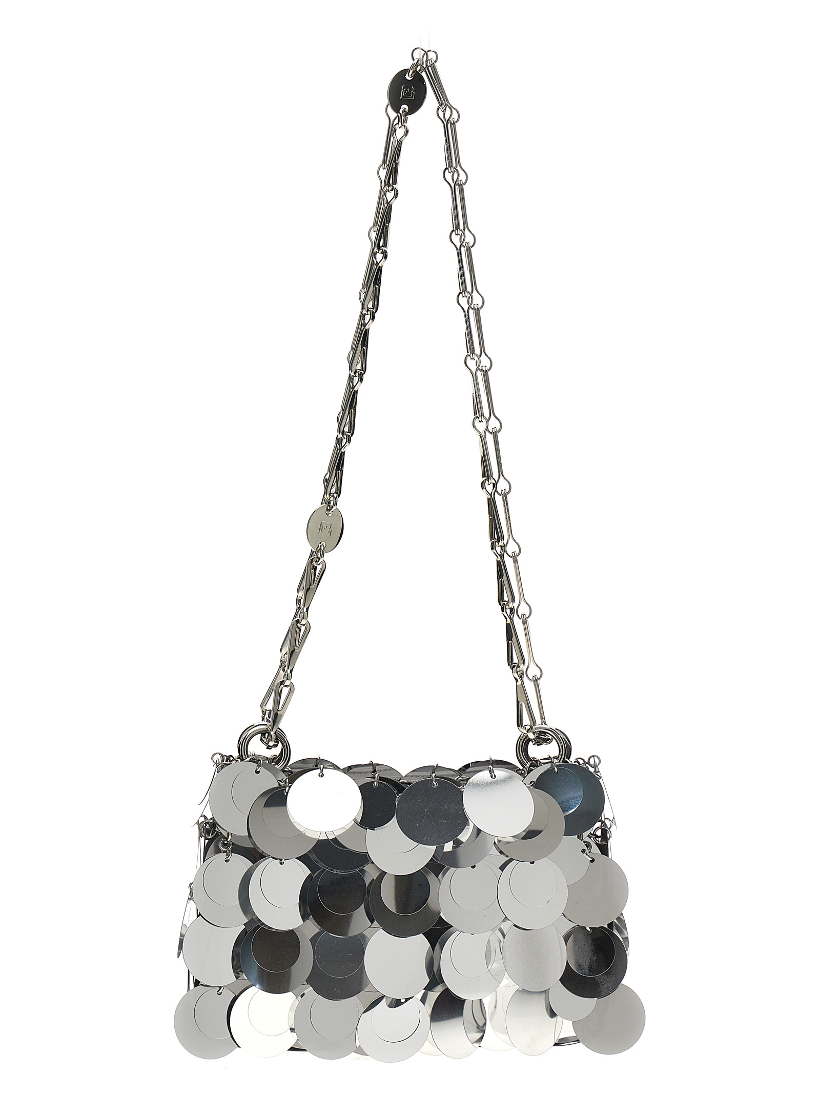 Paco Rabanne Sparkle Discs Nano Shoulder Bag